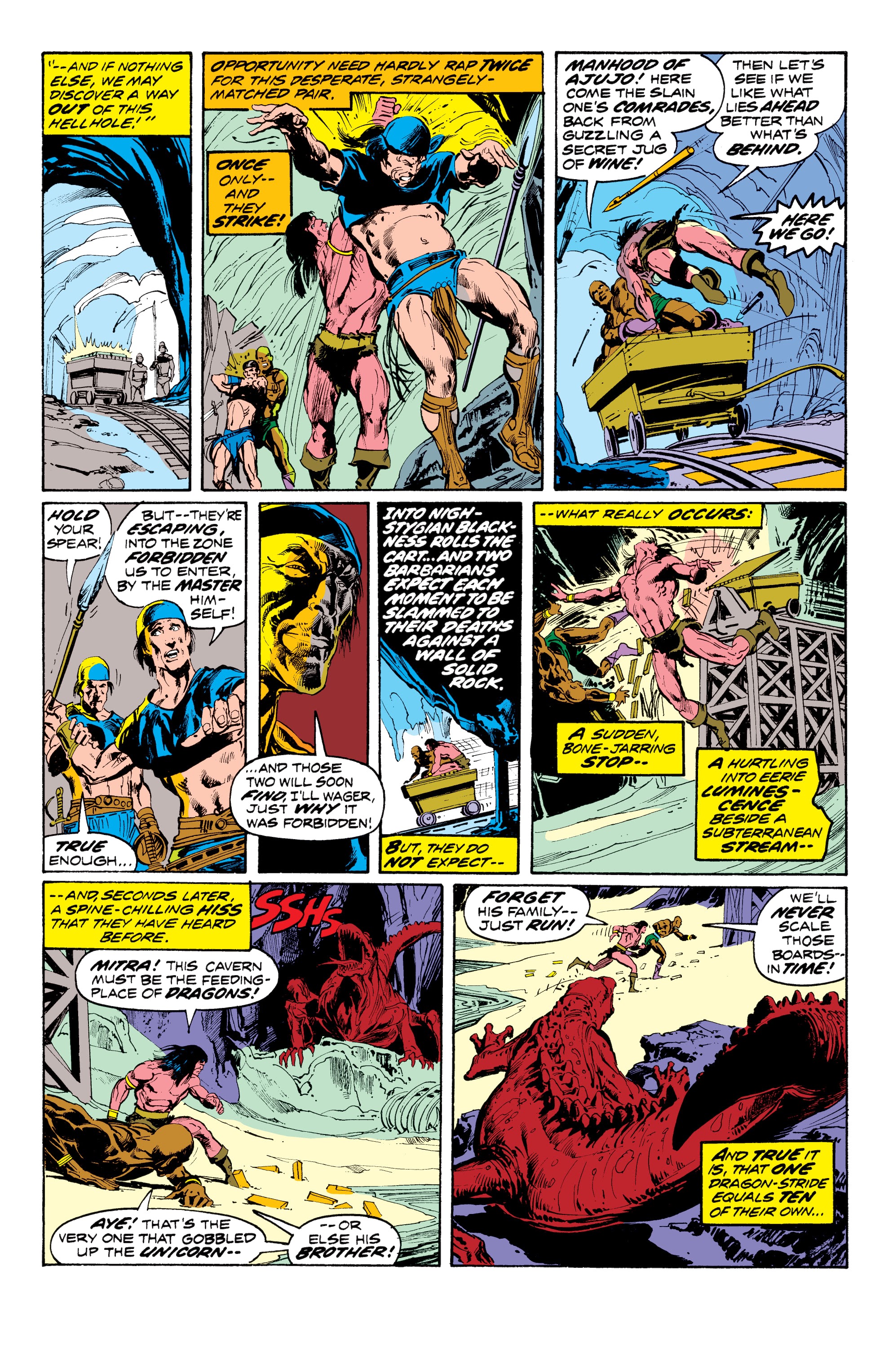 Read online Conan The Barbarian Epic Collection: The Original Marvel Years - The Curse Of The Golden Skull comic -  Issue # TPB (Part 3) - 21