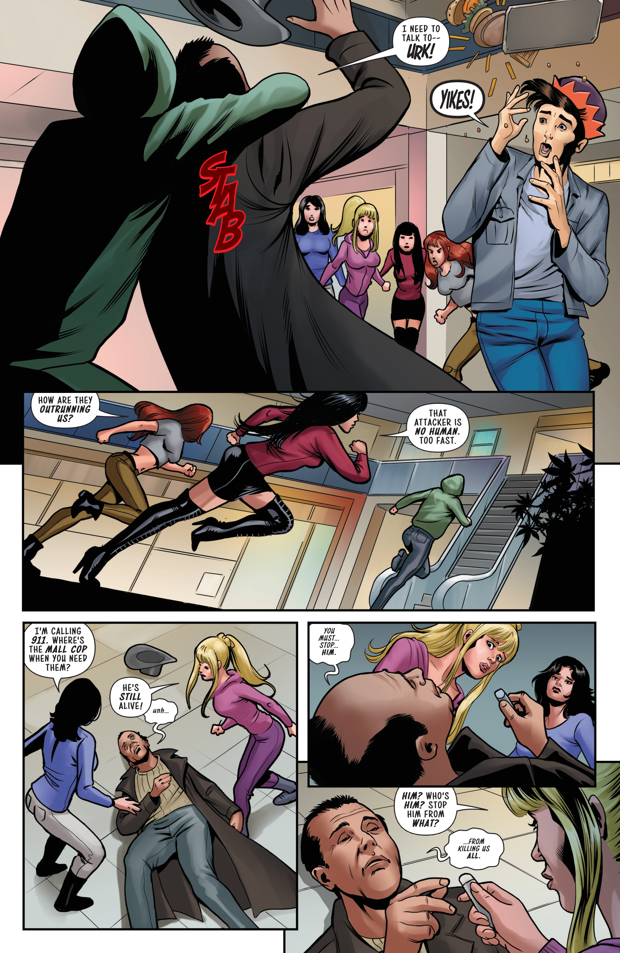 Read online Red Sonja and Vampirella Meet Betty and Veronica comic -  Issue #7 - 12