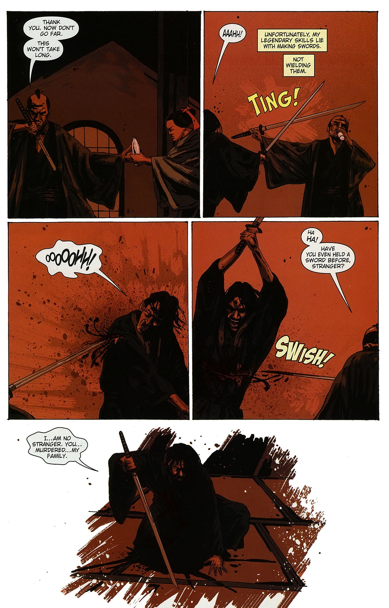 Read online Swordsmith Assassin comic -  Issue #1 - 21