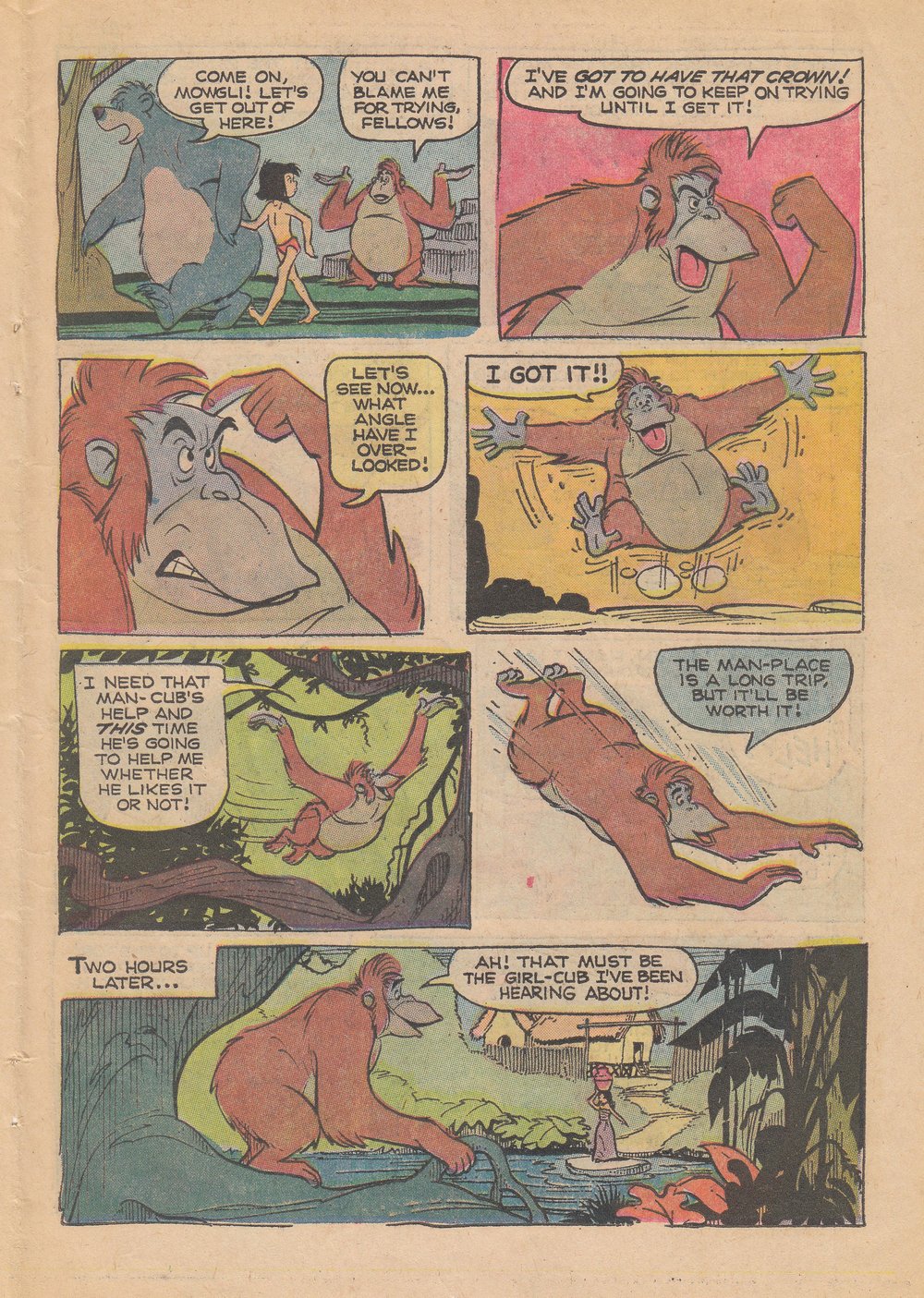 Read online King Louie and Mowgli comic -  Issue # Full - 11