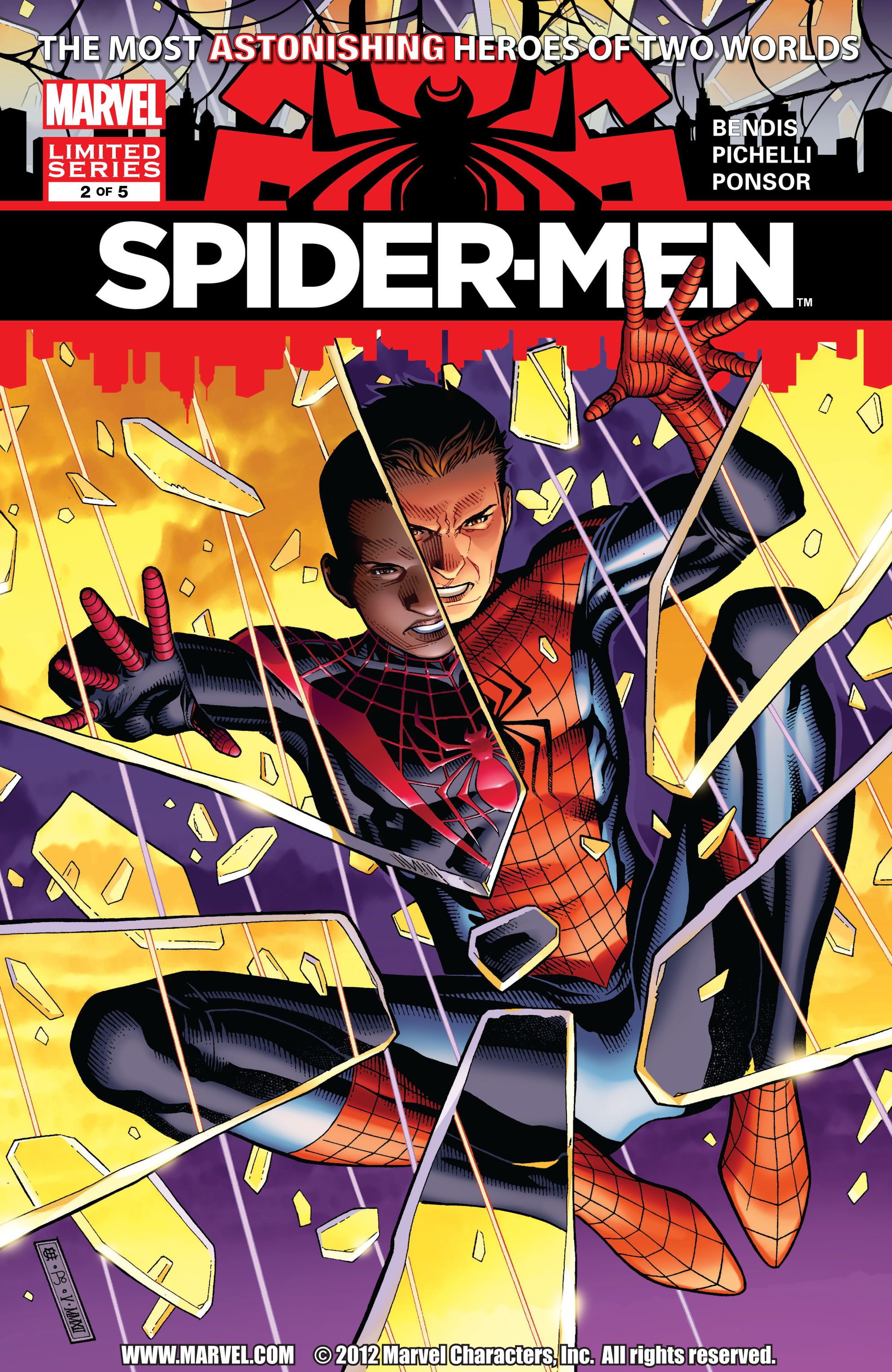 Read online Spider-Men comic -  Issue #2 - 1