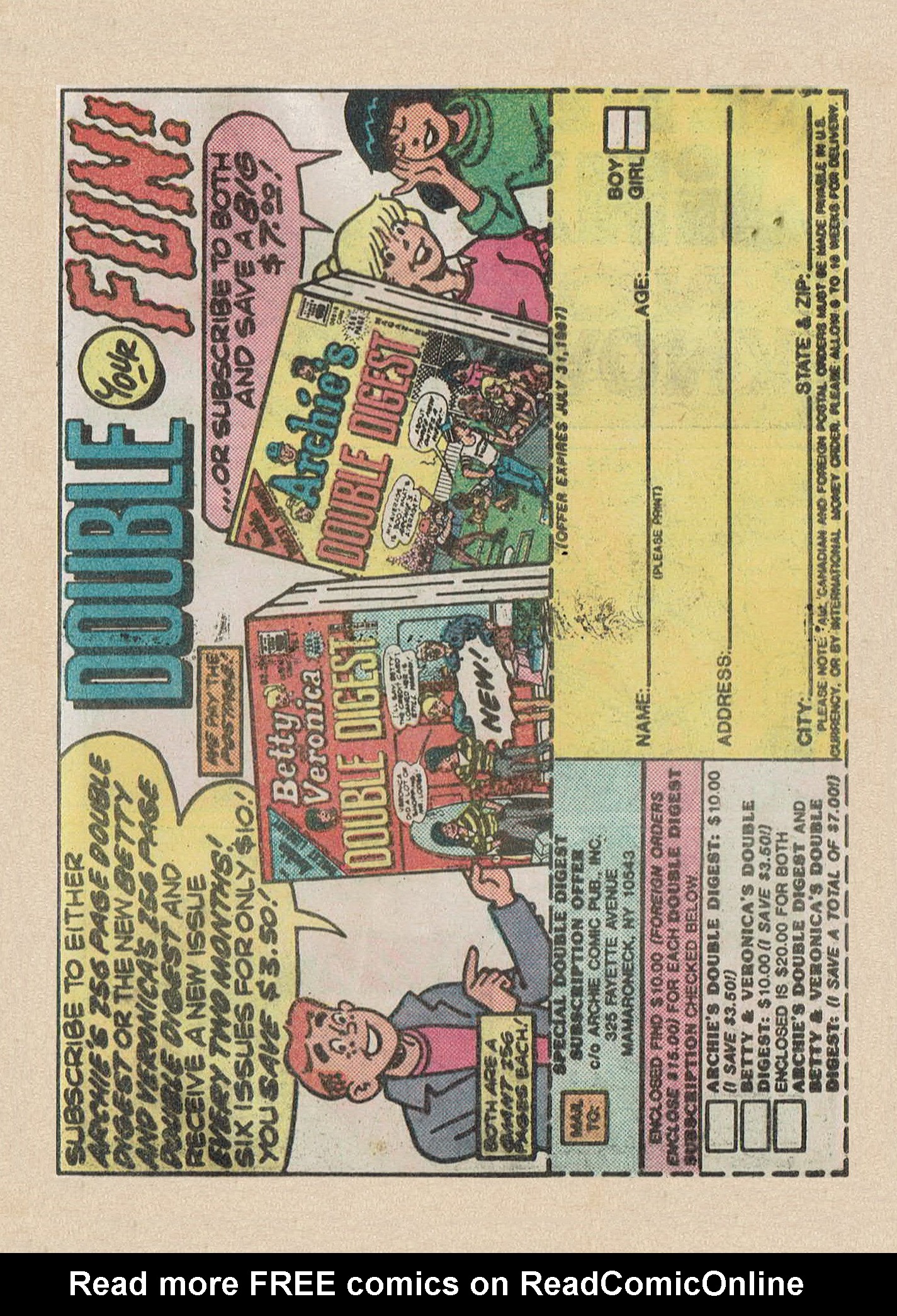Read online Archie's Double Digest Magazine comic -  Issue #29 - 81