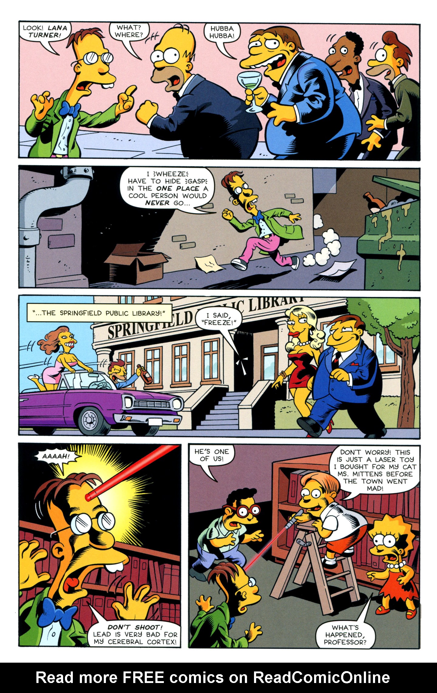 Read online Simpsons One-Shot Wonders: Professor Frink comic -  Issue # Full - 6