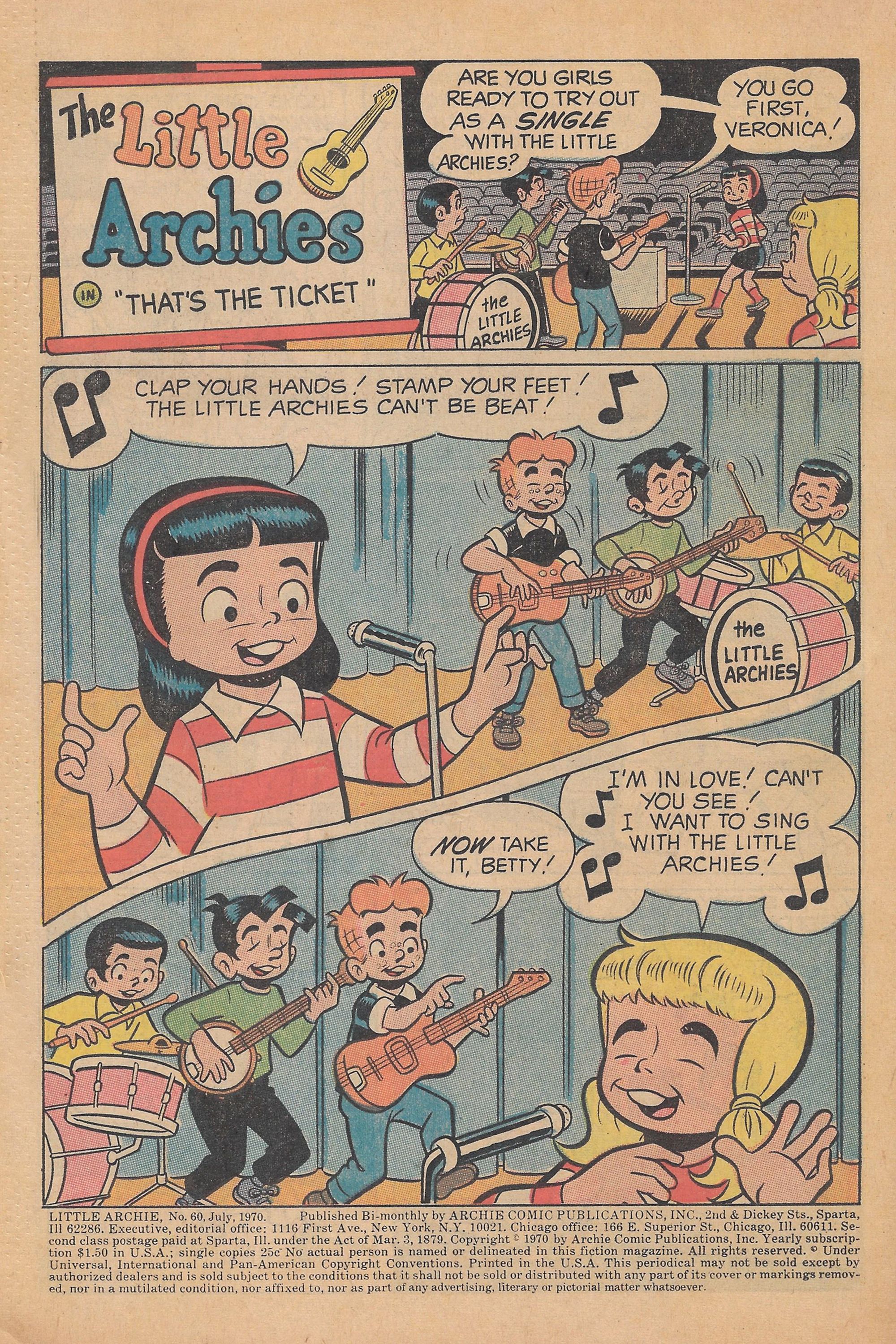 Read online The Adventures of Little Archie comic -  Issue #60 - 3