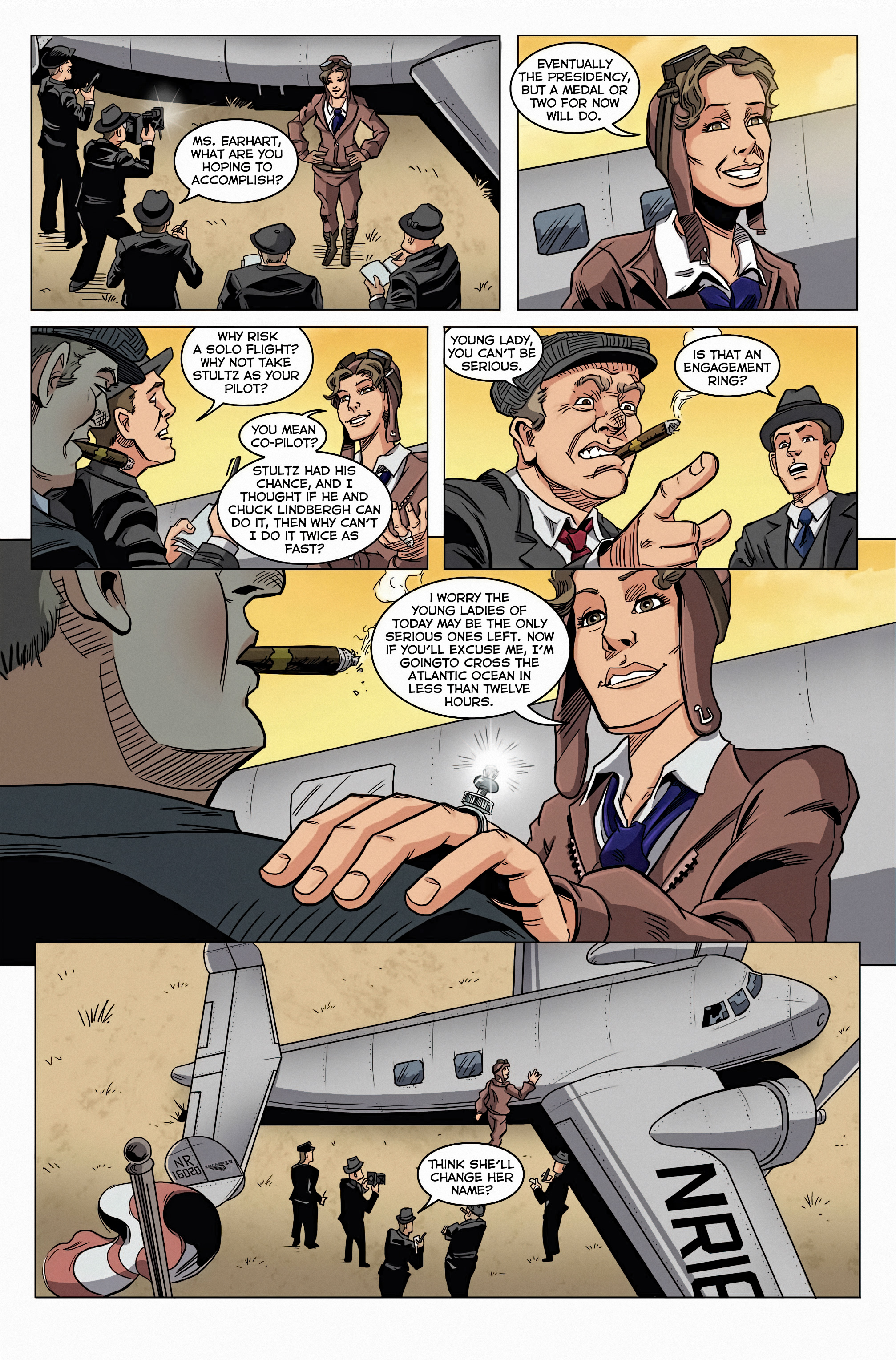 Read online Herald: Lovecraft and Tesla comic -  Issue #1 - 4