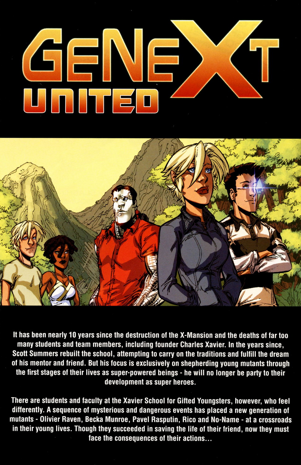 Read online GeNext: United comic -  Issue #1 - 3