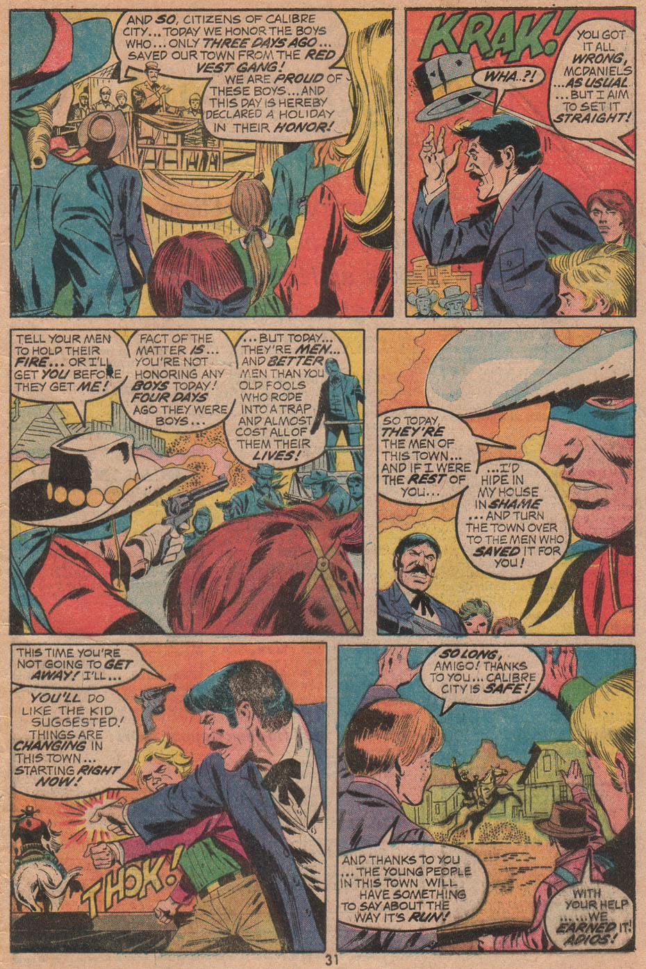 Read online The Outlaw Kid (1970) comic -  Issue #14 - 33