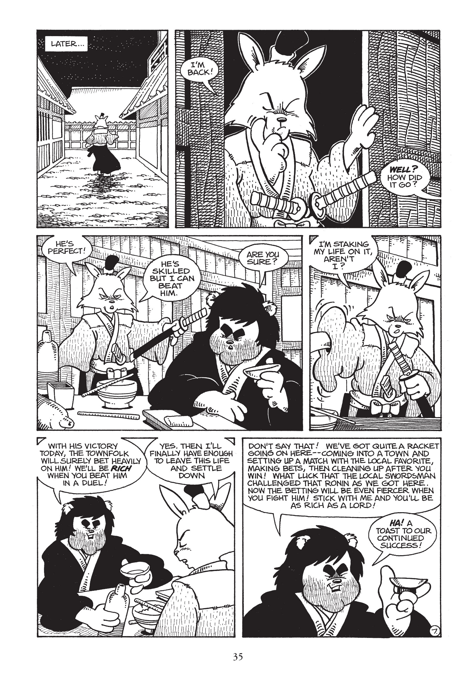 Read online Usagi Yojimbo (1987) comic -  Issue # _TPB 6 - 37
