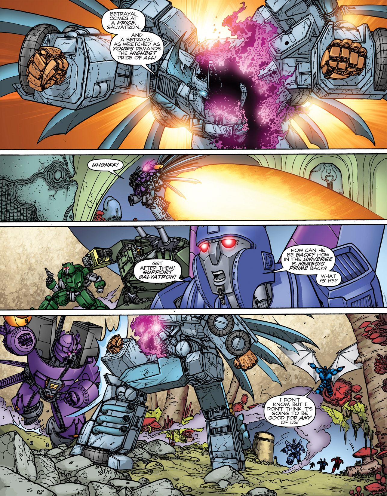 Read online Transformers: Heart of Darkness comic -  Issue #4 - 8