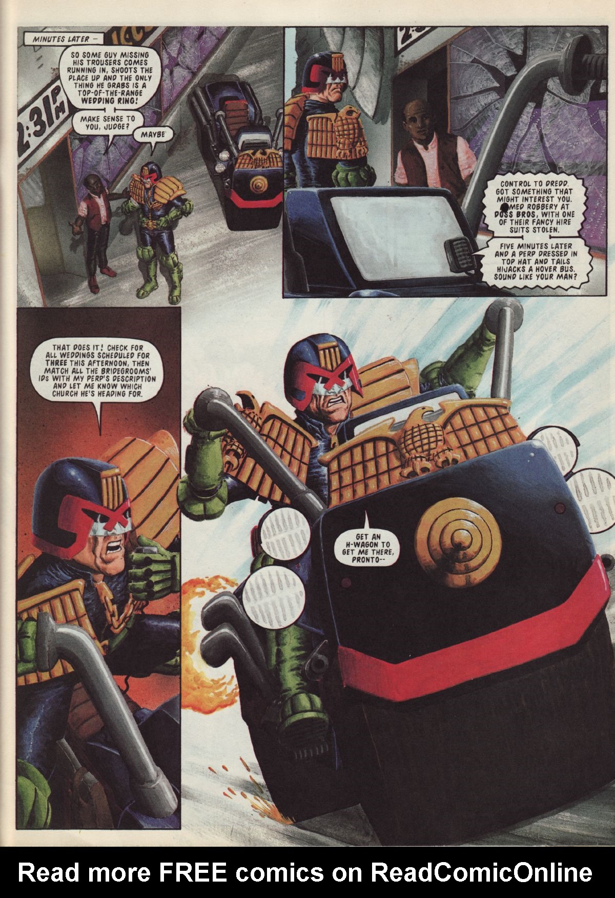 Read online Judge Dredd Megazine (vol. 3) comic -  Issue #1 - 33