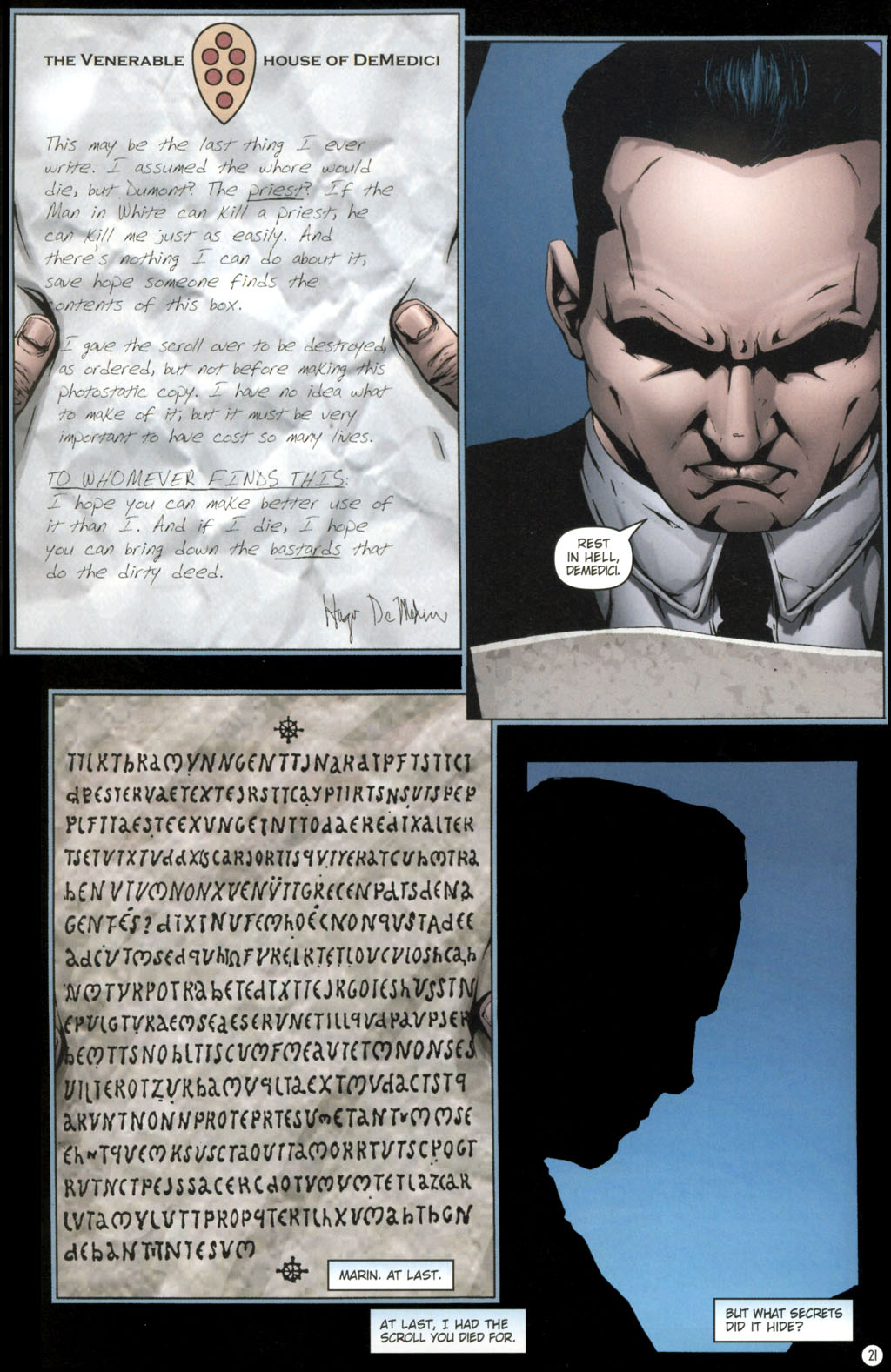 Read online Rex Mundi comic -  Issue #11 - 25