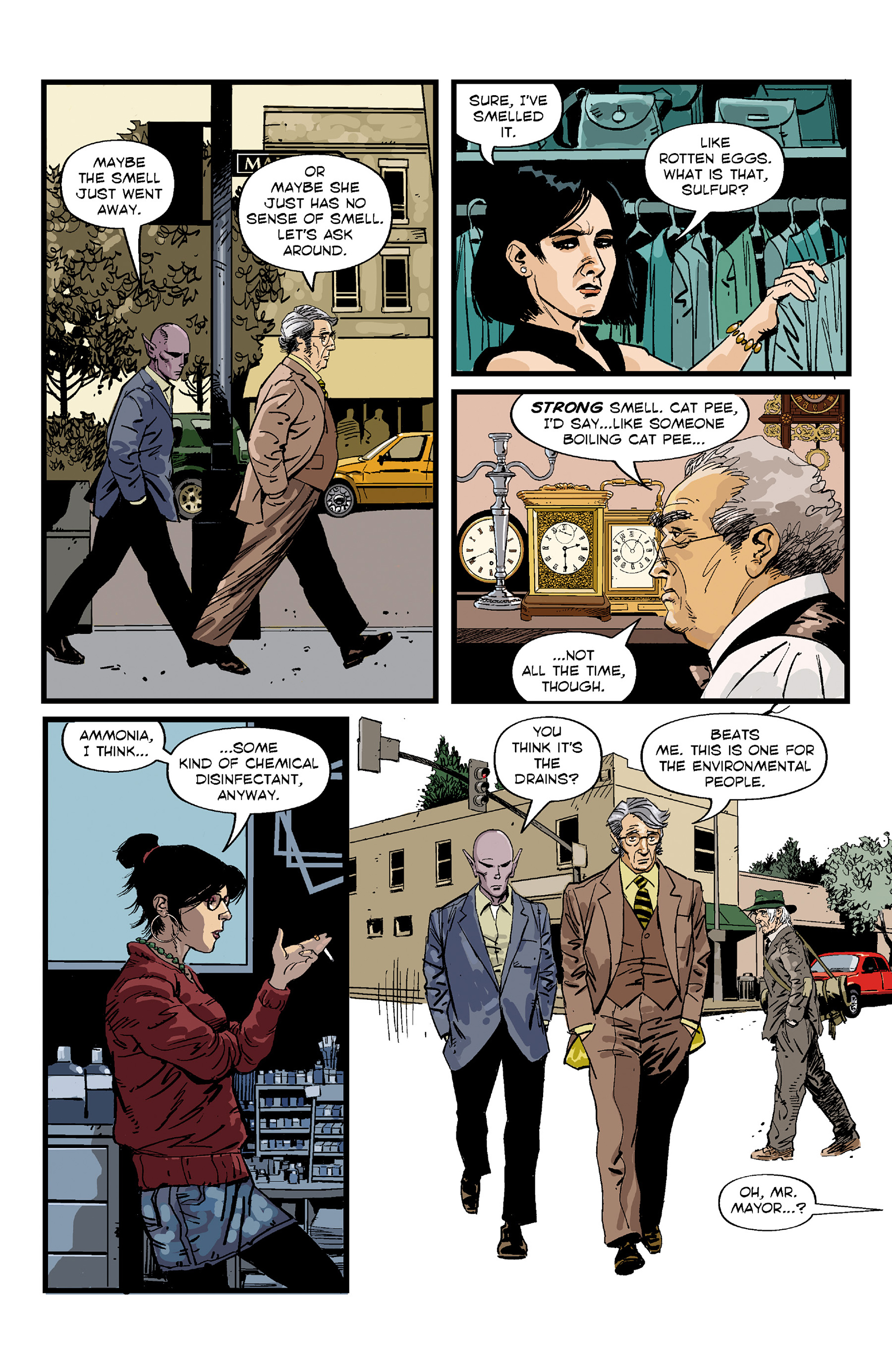 Read online Resident Alien: The Man With No Name comic -  Issue #1 - 9