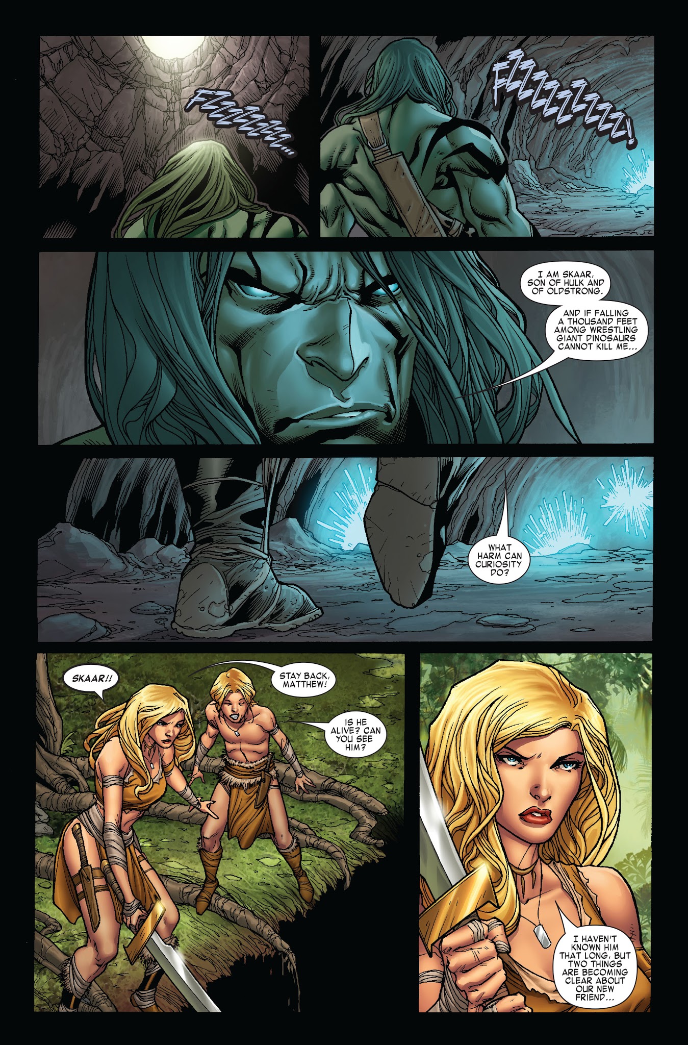 Read online Skaar: King of the Savage Land comic -  Issue # TPB - 16