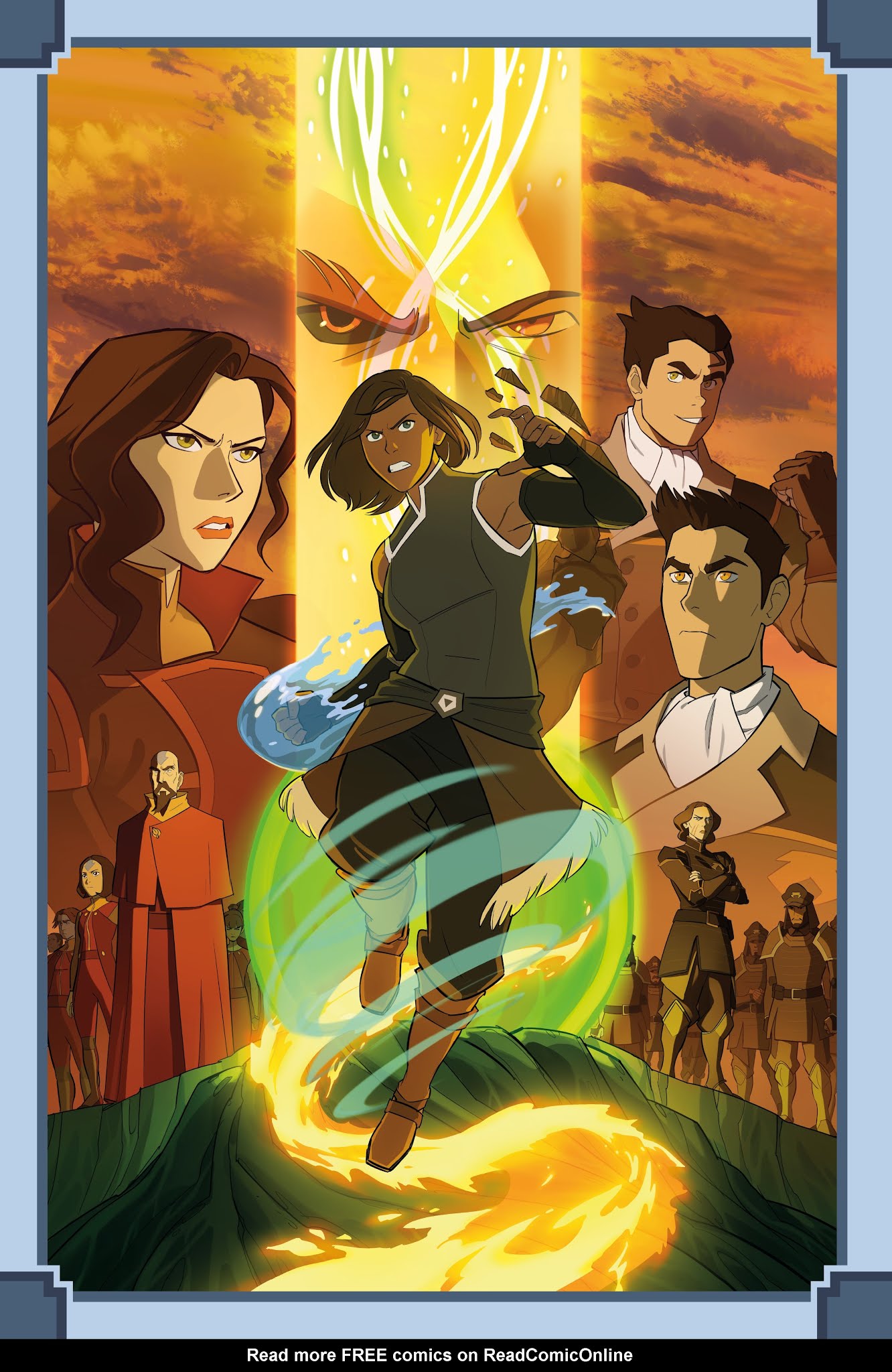 Read online Nickelodeon The Legend of Korra – Turf Wars comic -  Issue #3 - 3