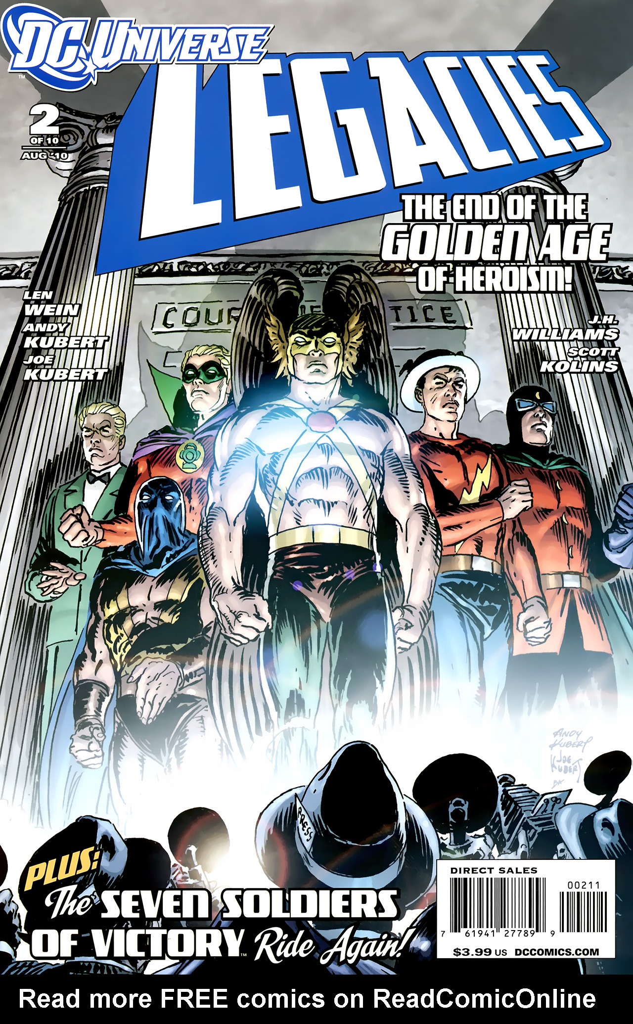 Read online DCU: Legacies comic -  Issue #2 - 1