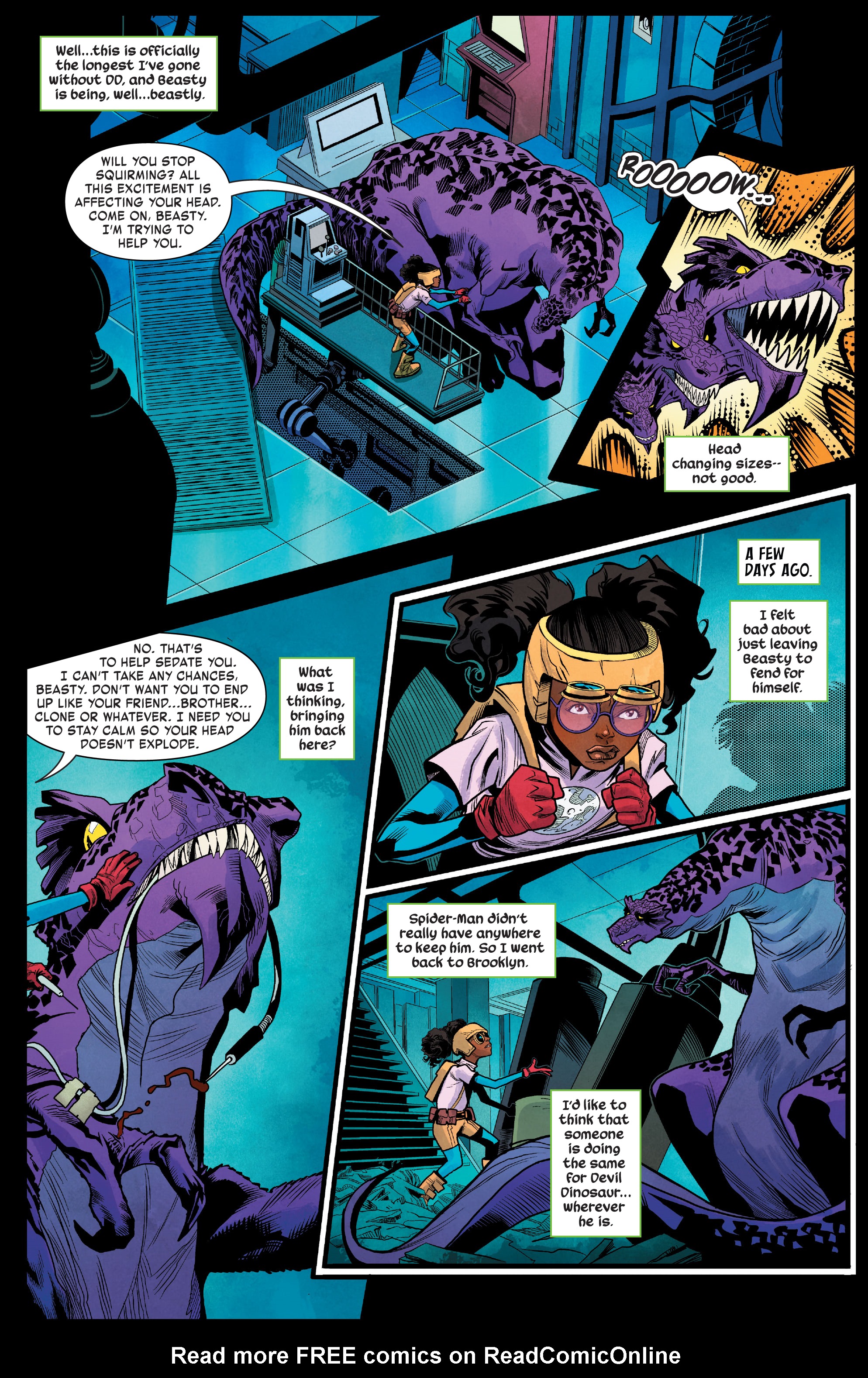 Read online Avengers & Moon Girl comic -  Issue #1 - 3