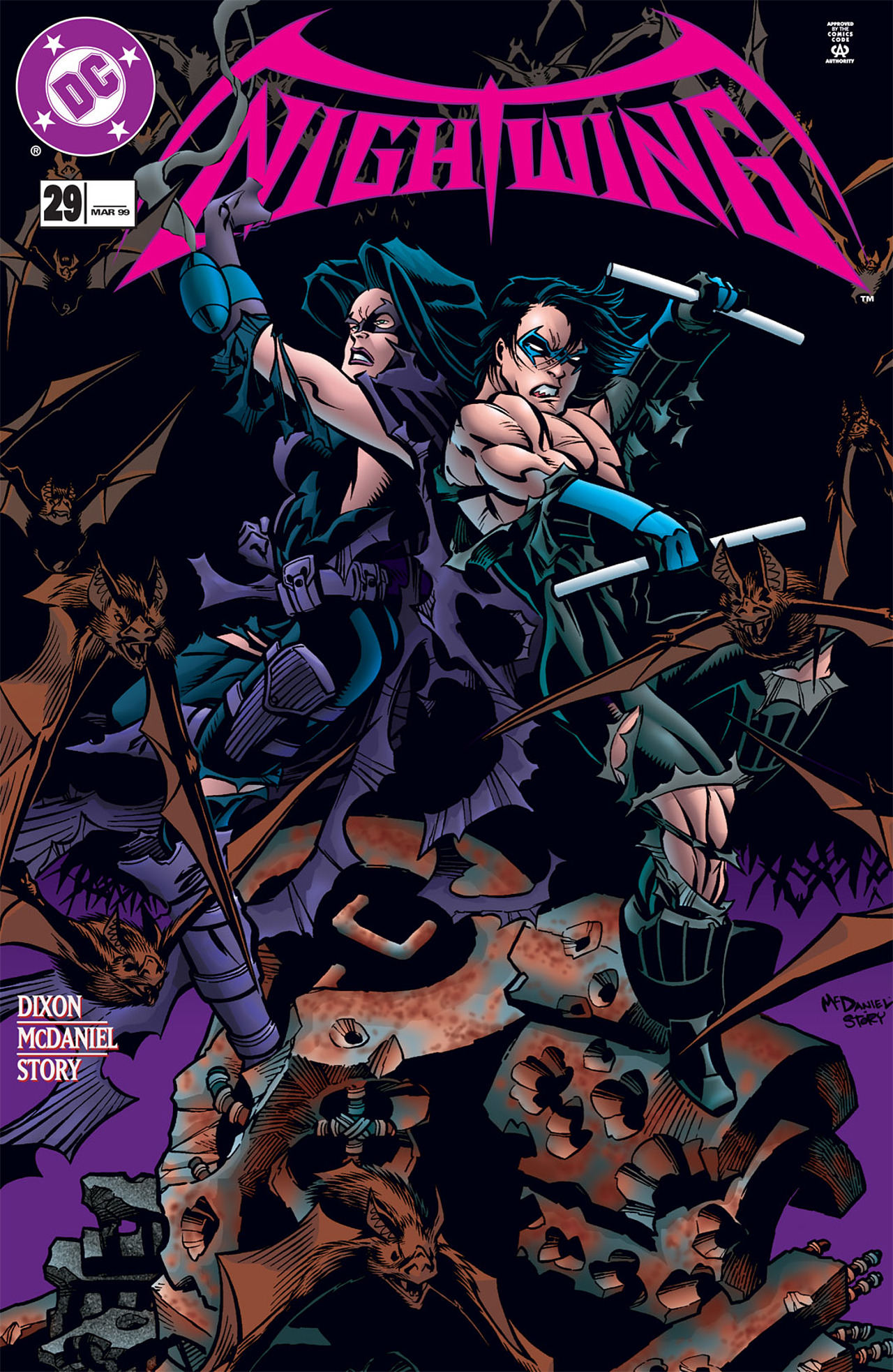 Read online Nightwing (1996) comic -  Issue #29 - 1