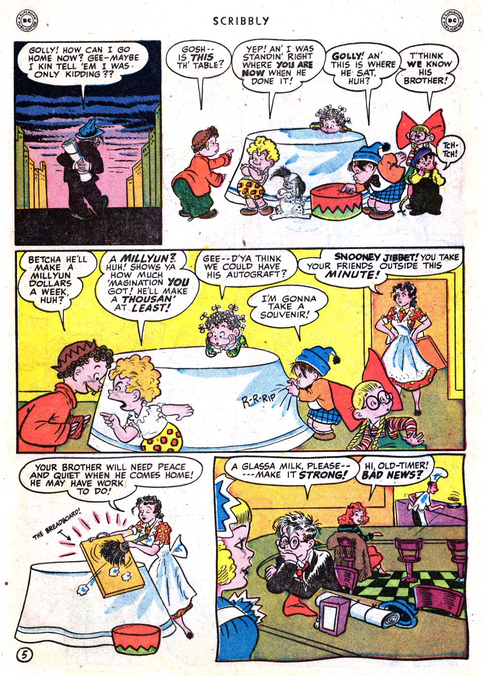 Read online Scribbly comic -  Issue #1 - 7