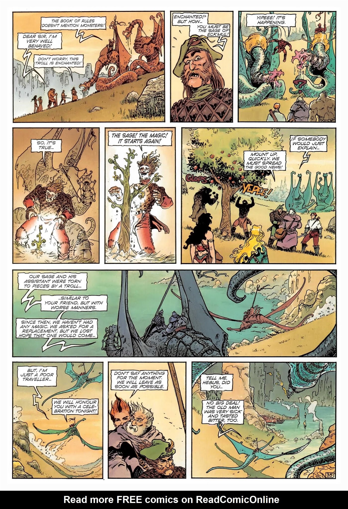 Read online Lanfeust of Troy comic -  Issue #1 - 38