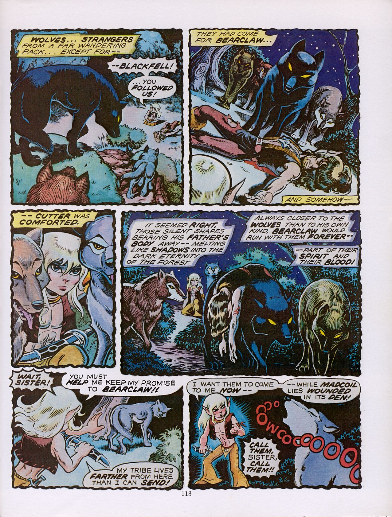 Read online ElfQuest (Starblaze Edition) comic -  Issue # TPB 1 - 122