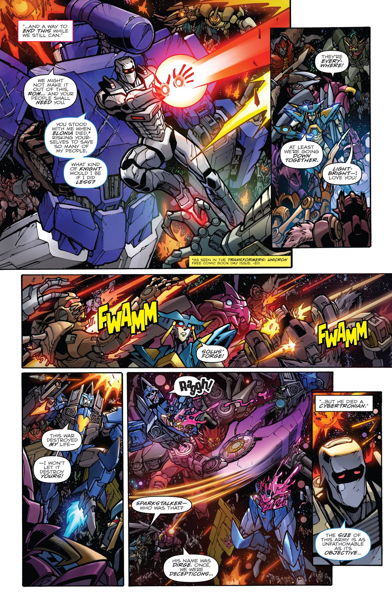 Read online Transformers: Unicron comic -  Issue #1 - 13