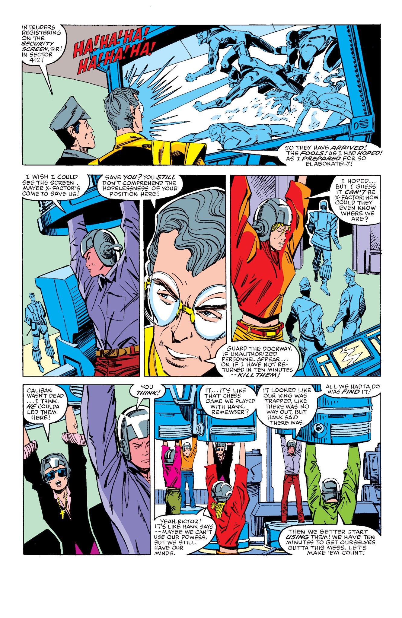 Read online X-Men: Fall of the Mutants comic -  Issue # TPB 2 (Part 2) - 73