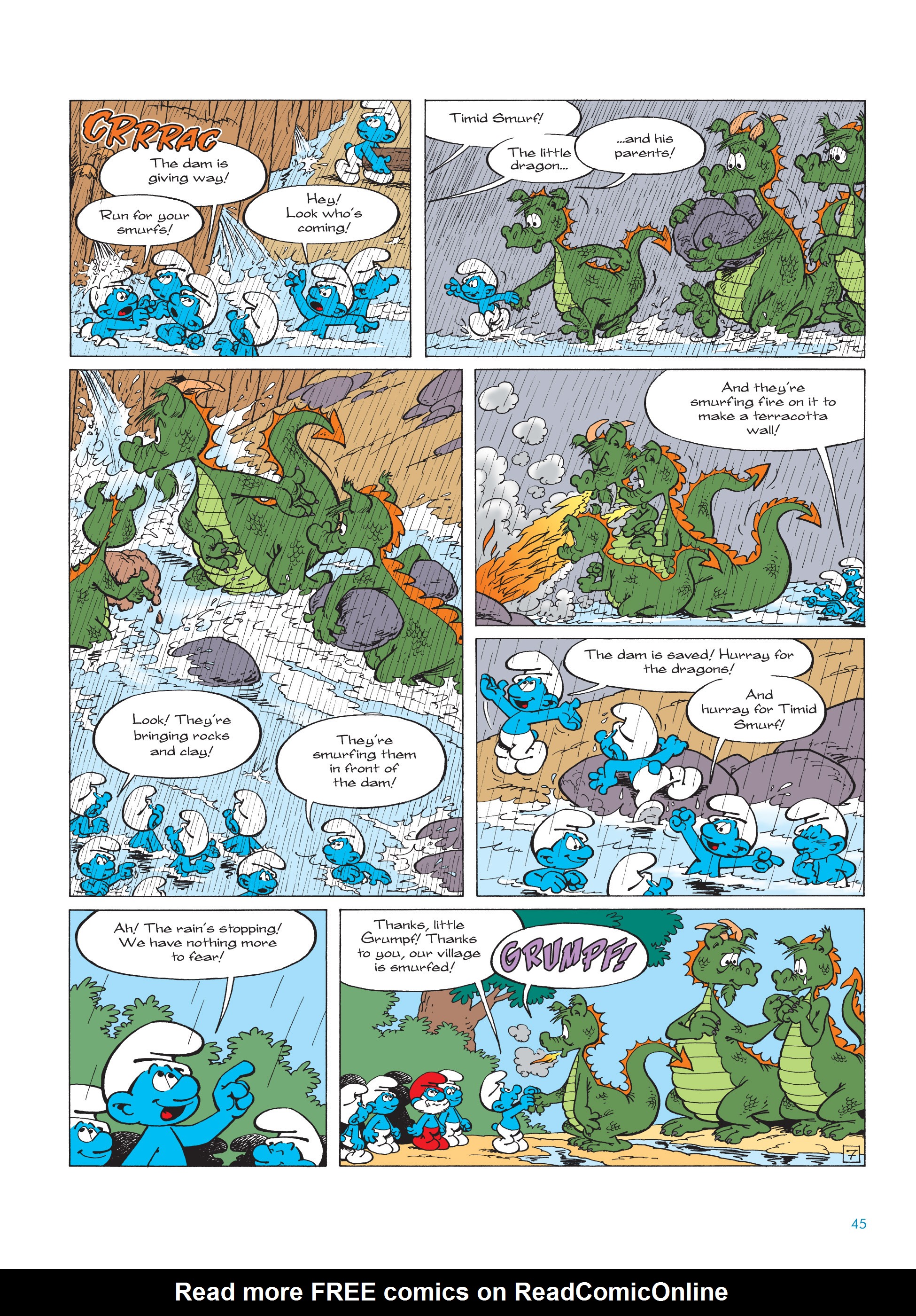 Read online The Smurfs comic -  Issue #16 - 46