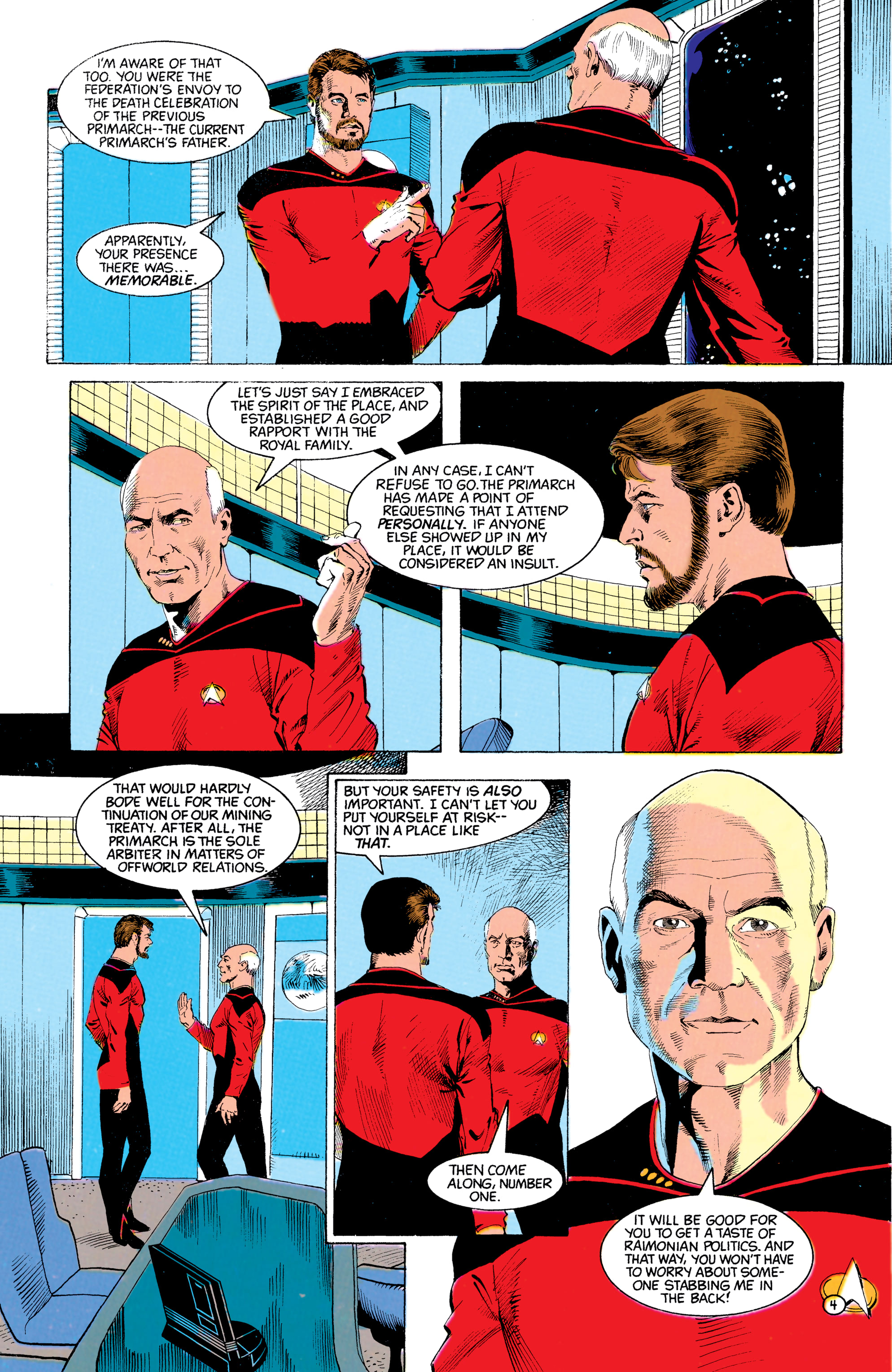 Read online Star Trek: The Next Generation—Best of Captain Picard comic -  Issue # TPB - 51