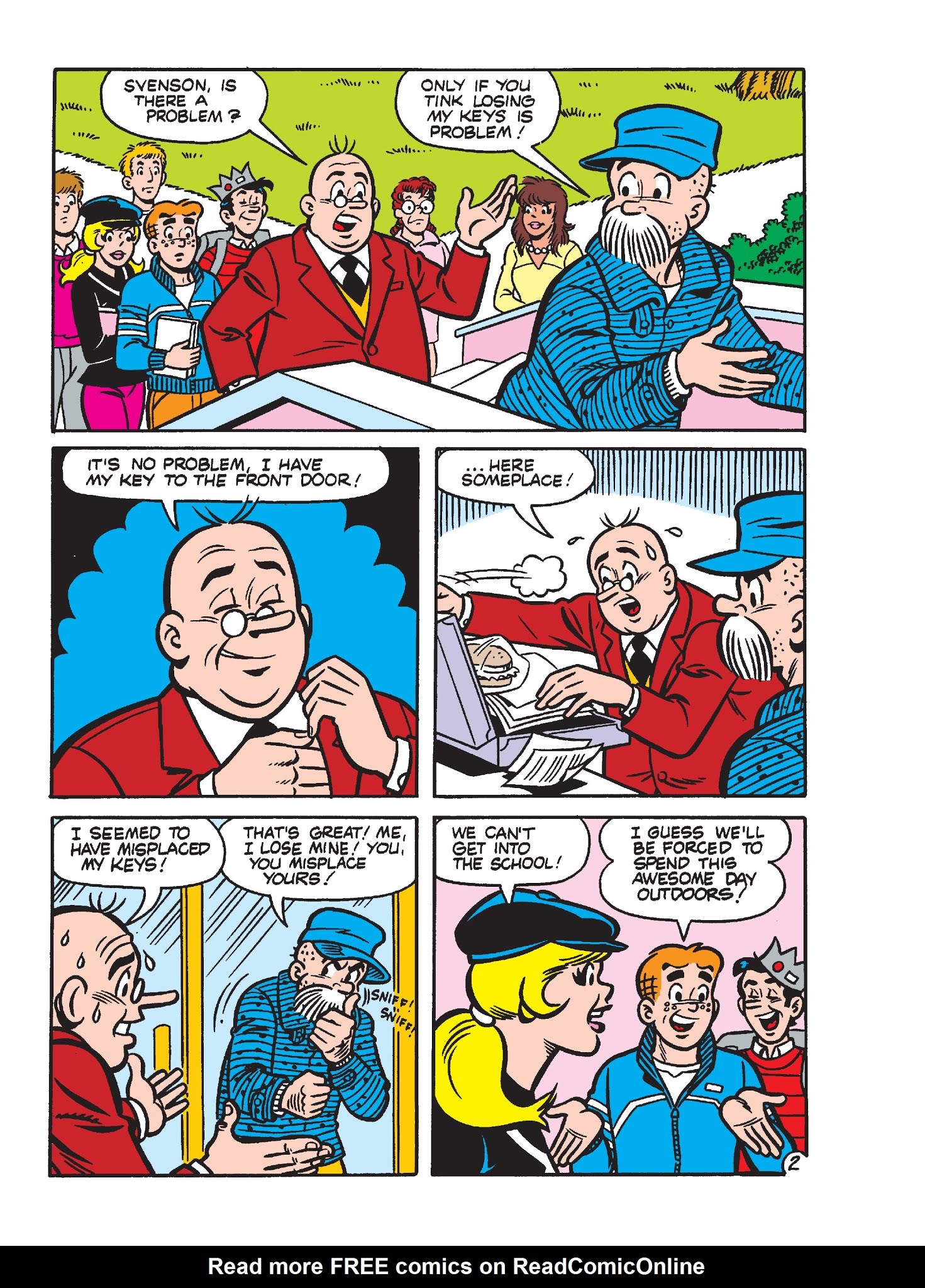Read online Archie's Funhouse Double Digest comic -  Issue #27 - 29