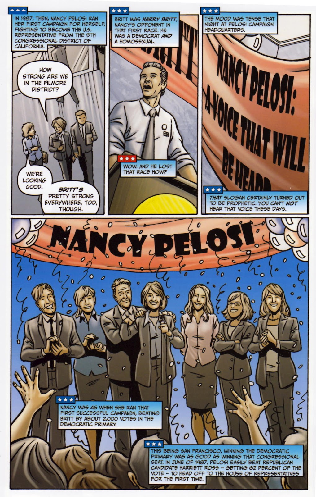Female Force: Nancy Pelosi issue Full - Page 17