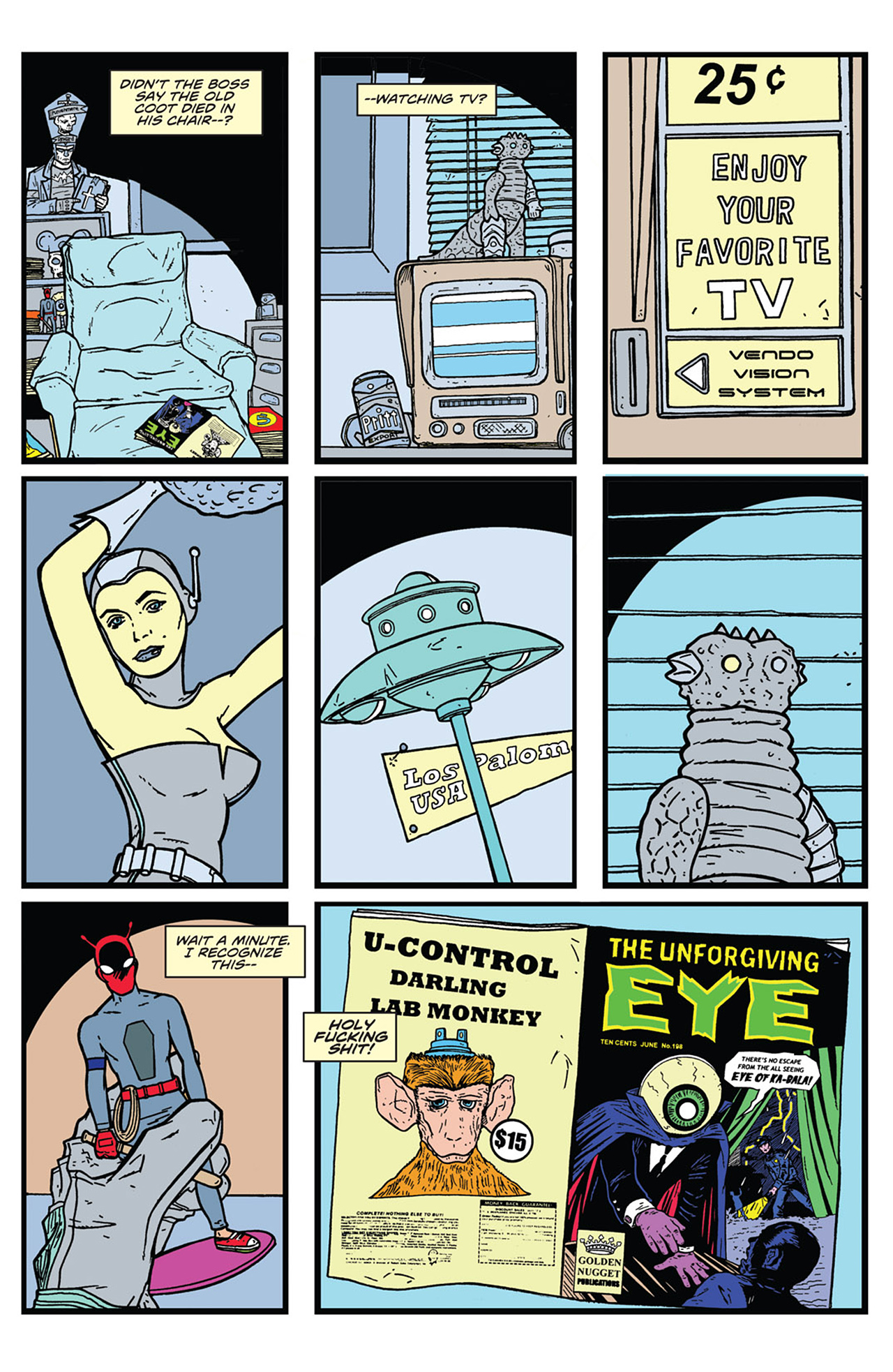 Read online Bulletproof Coffin comic -  Issue #1 - 6