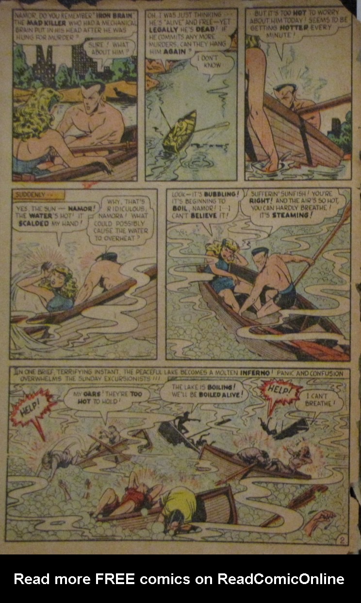 Read online Sub-Mariner Comics comic -  Issue #30 - 4