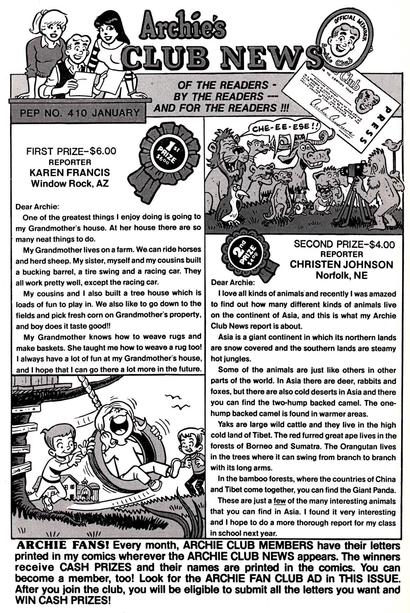 Read online Pep Comics comic -  Issue #410 - 35