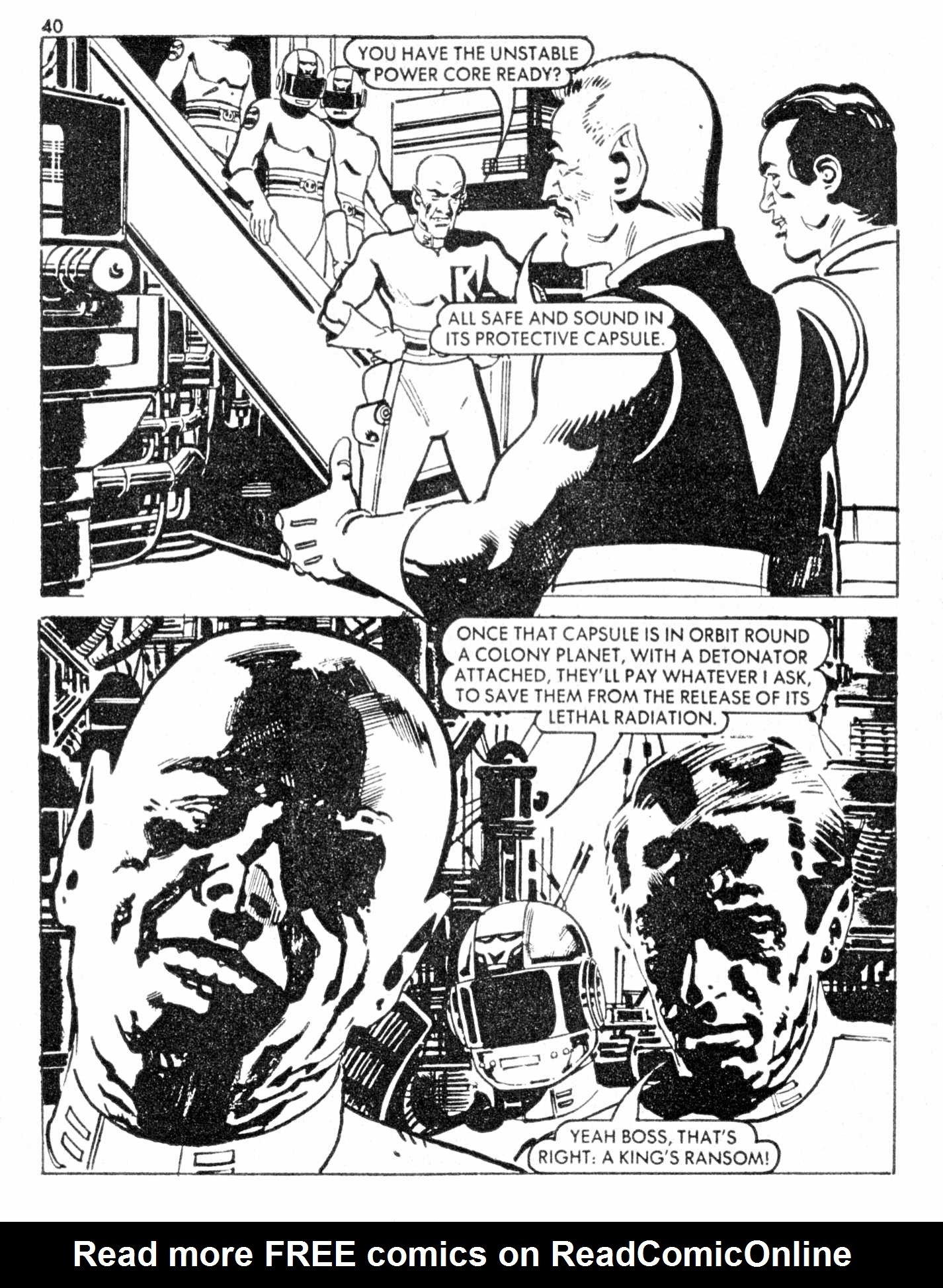 Read online Starblazer comic -  Issue #145 - 40