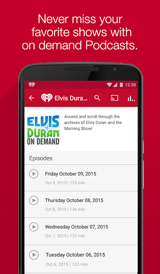 iHeartRadio | Screenshot