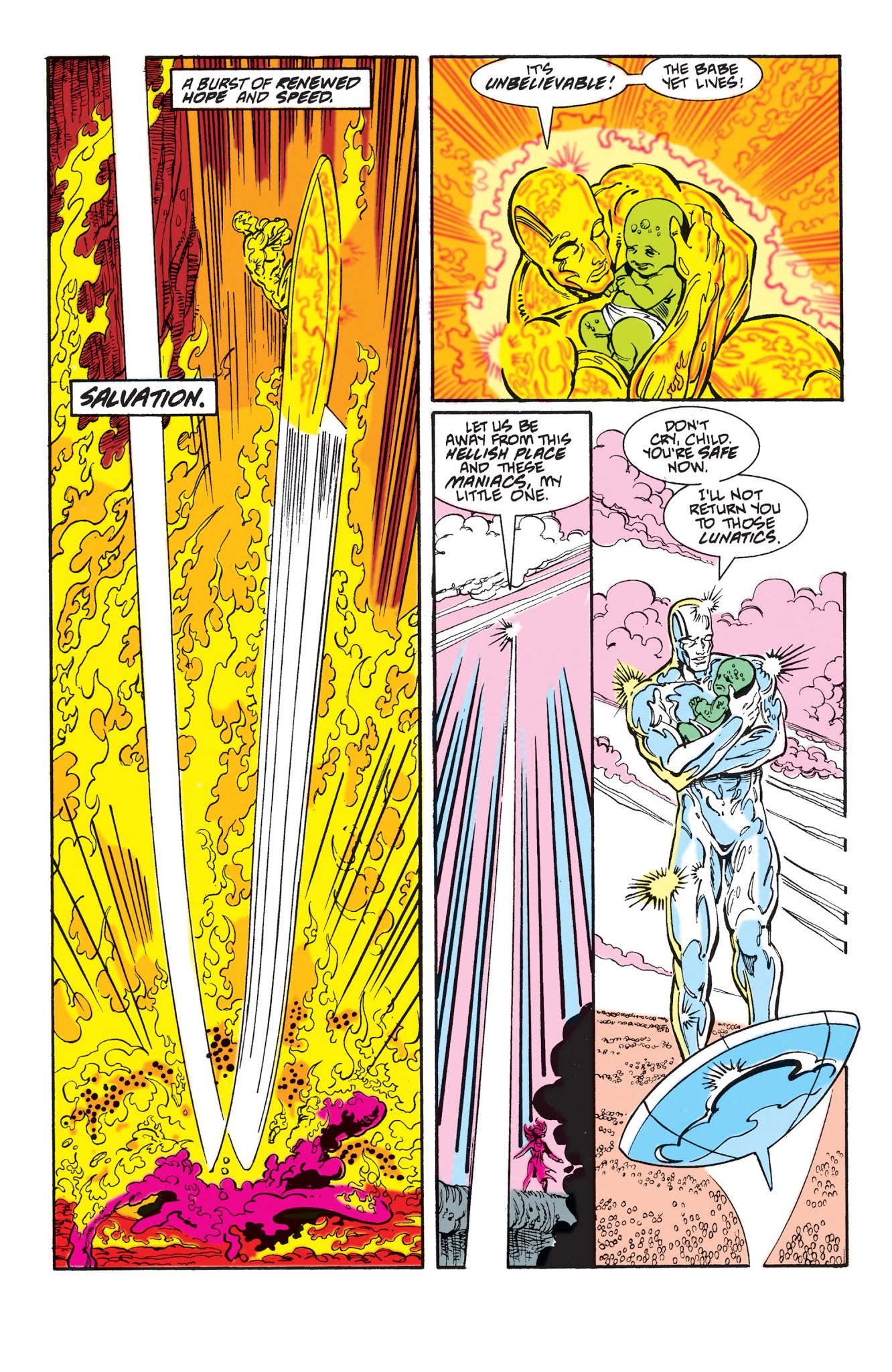 Read online Silver Surfer (1987) comic -  Issue # _TPB Silver Surfer - Rebirth of Thanos (Part 1) - 19