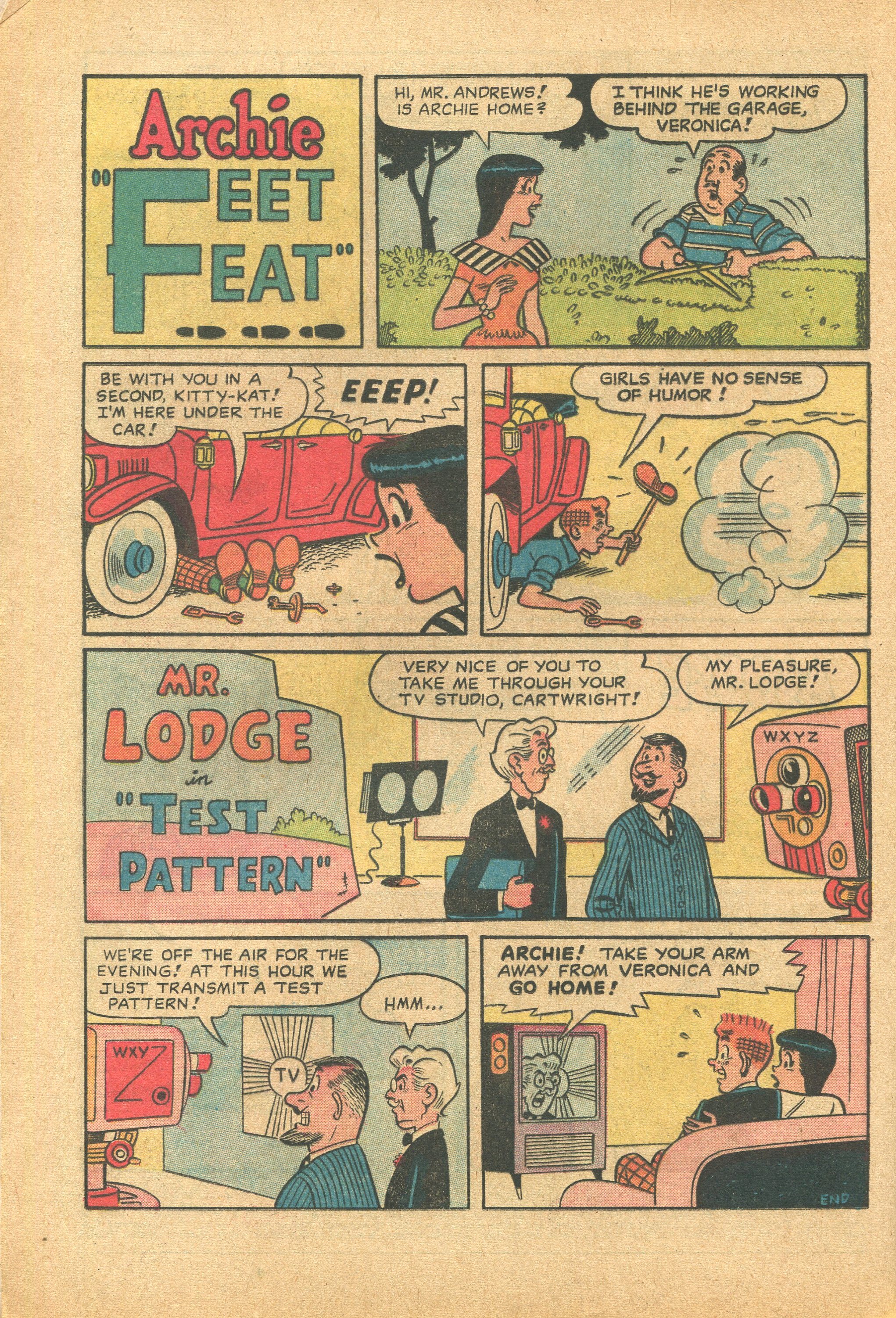 Read online Archie's Joke Book Magazine comic -  Issue #63 - 4