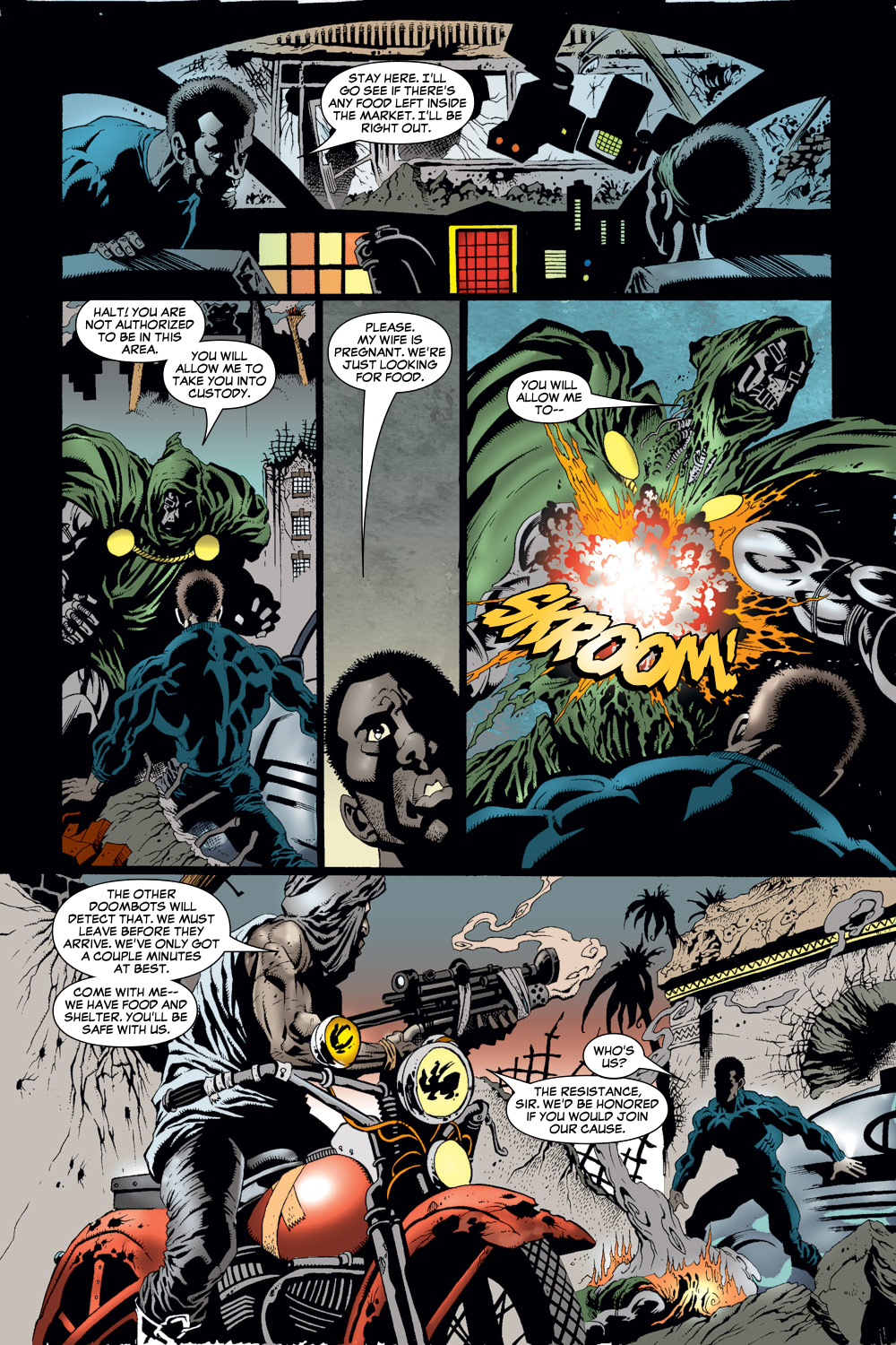 Read online Black Panther 2099 comic -  Issue # Full - 12