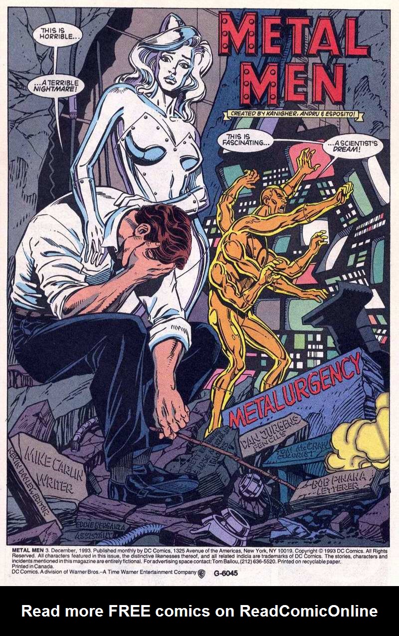 Read online Metal Men (1993) comic -  Issue #3 - 2