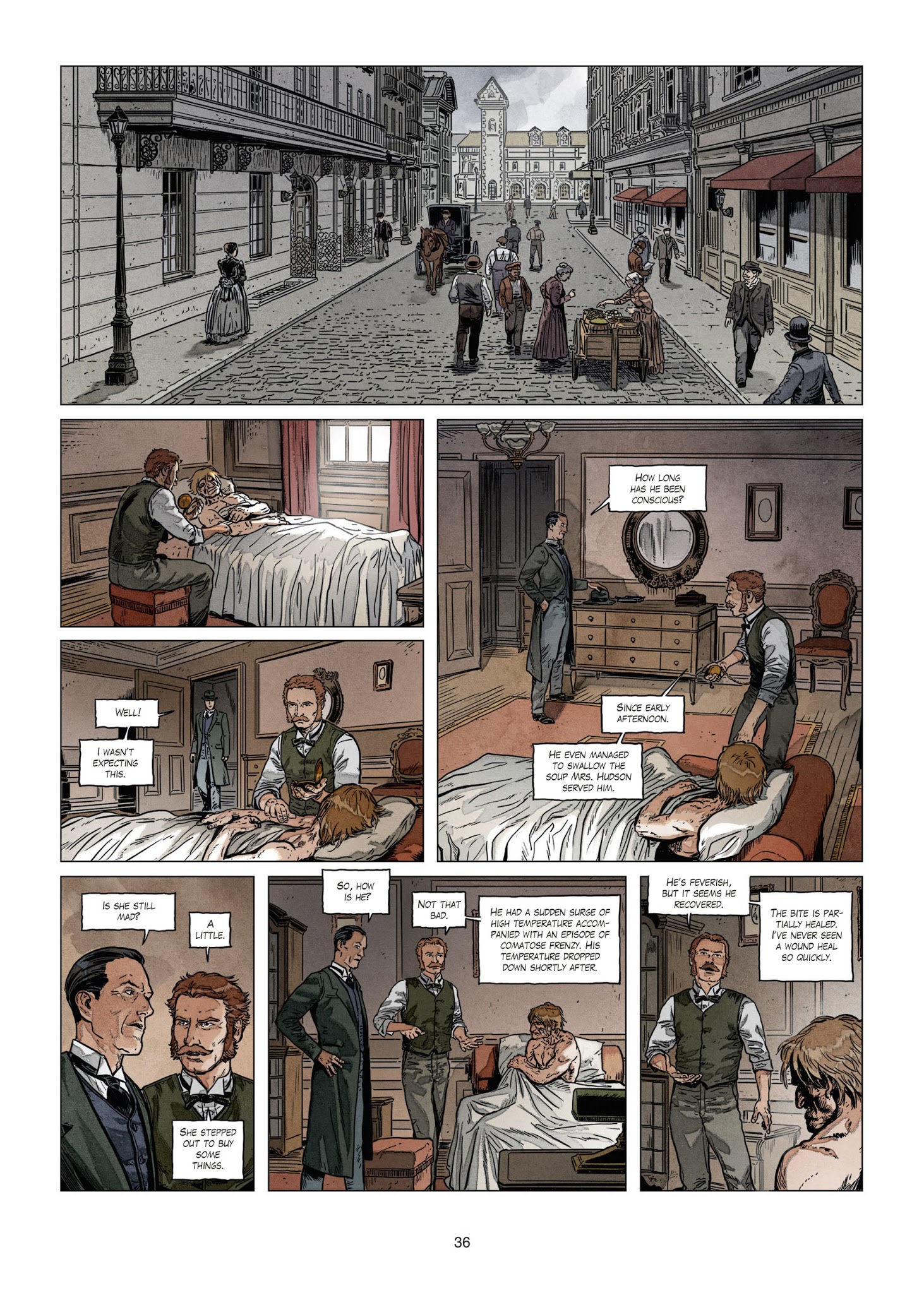 Read online Sherlock Holmes Society comic -  Issue #2 - 36
