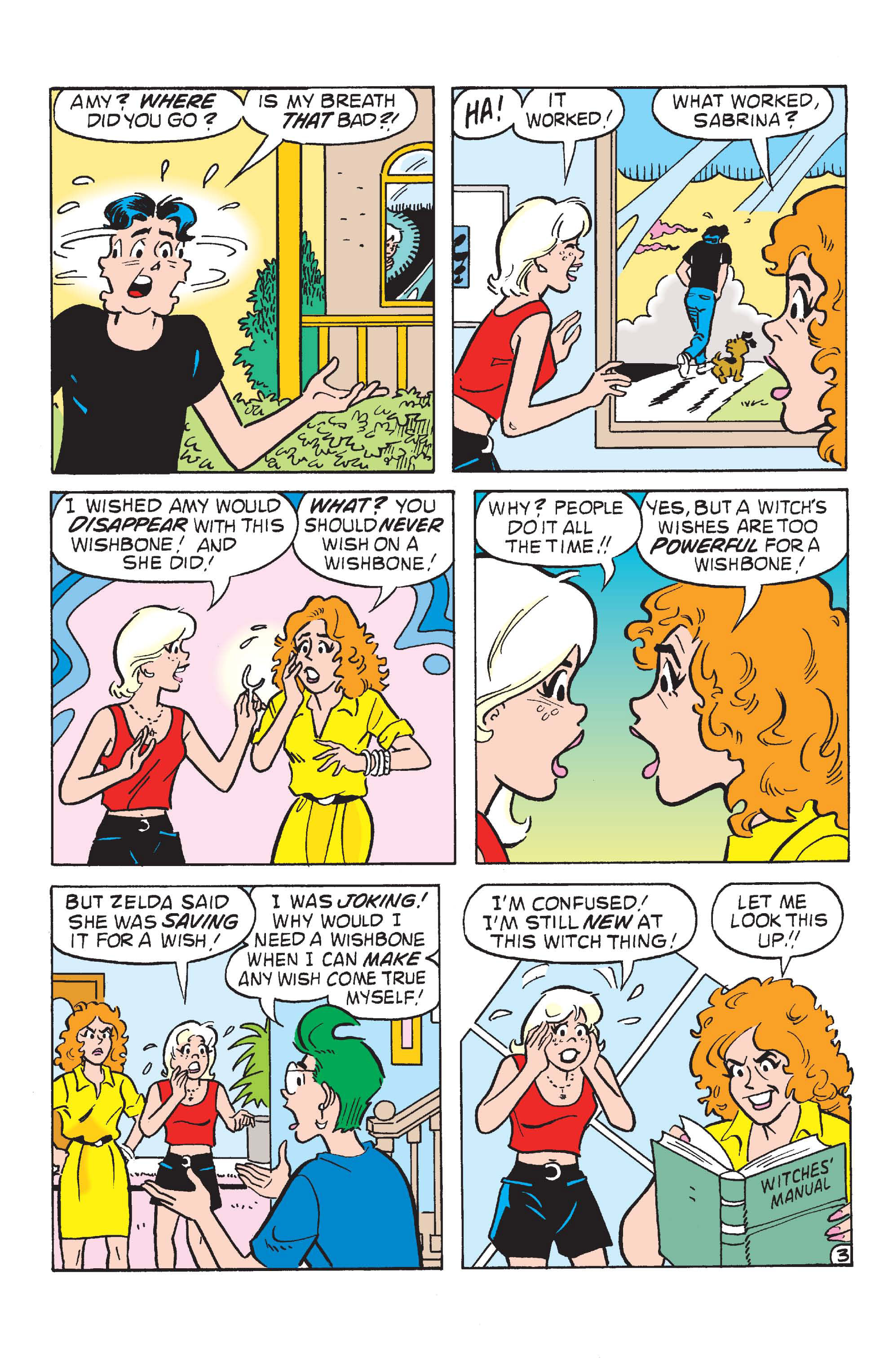 Read online Sabrina the Teenage Witch (1997) comic -  Issue #5 - 17
