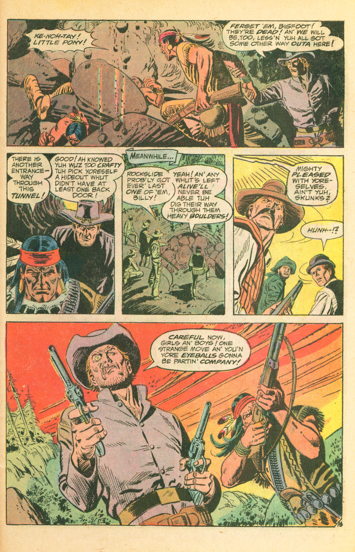 Read online Weird Western Tales (1972) comic -  Issue #33 - 17