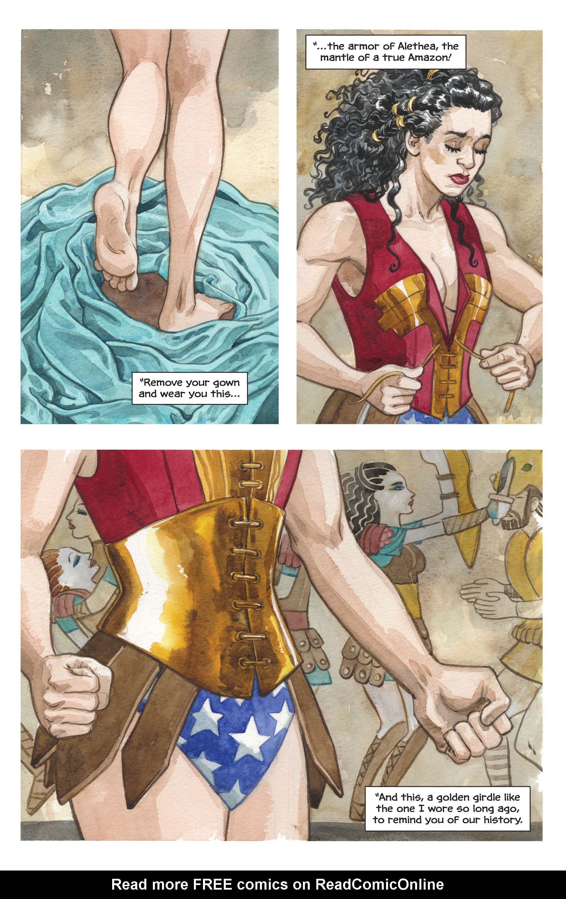 Read online Wonder Woman: The True Amazon comic -  Issue # Full - 122