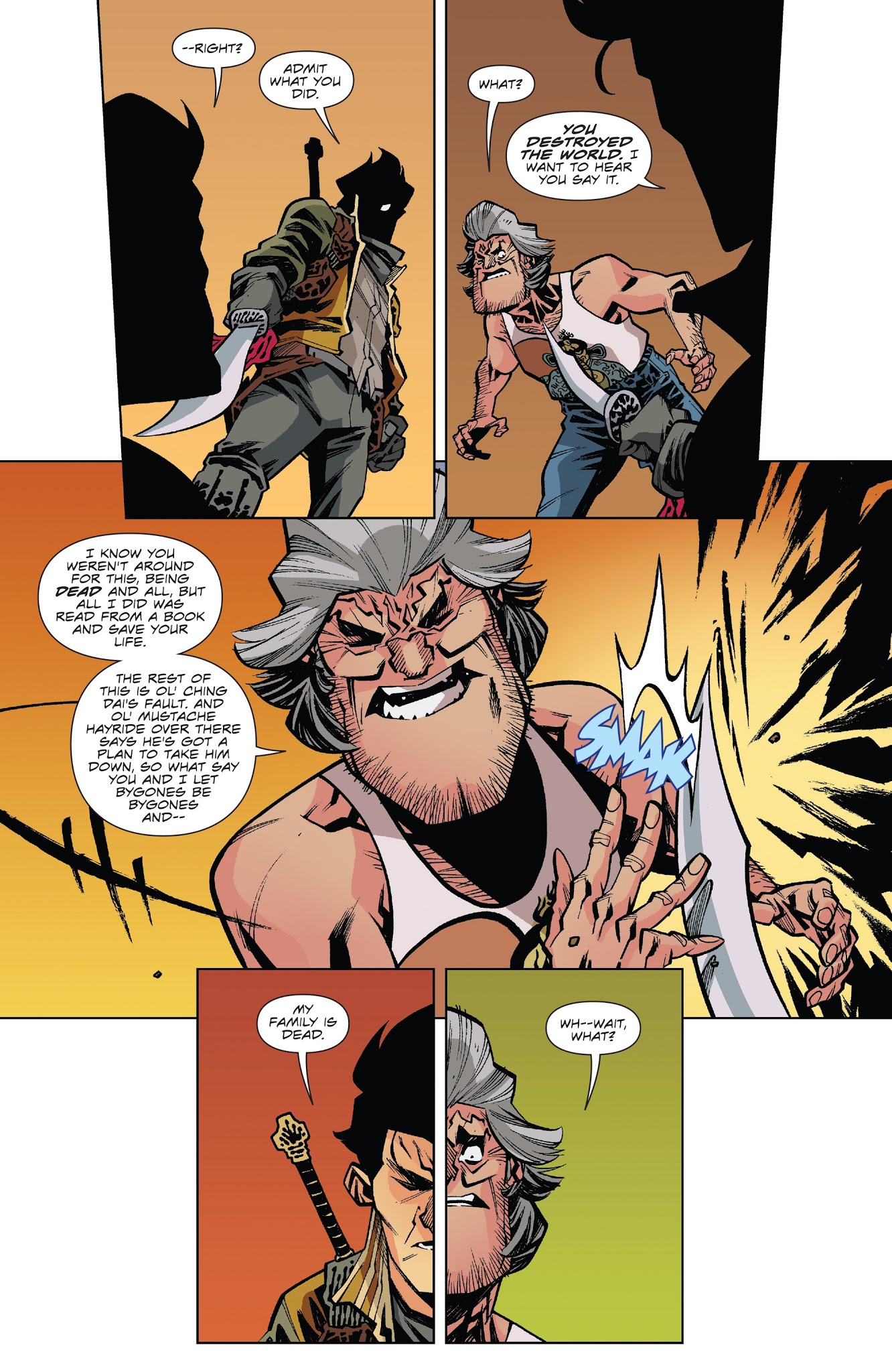 Read online Big Trouble in Little China: Old Man Jack comic -  Issue #4 - 17