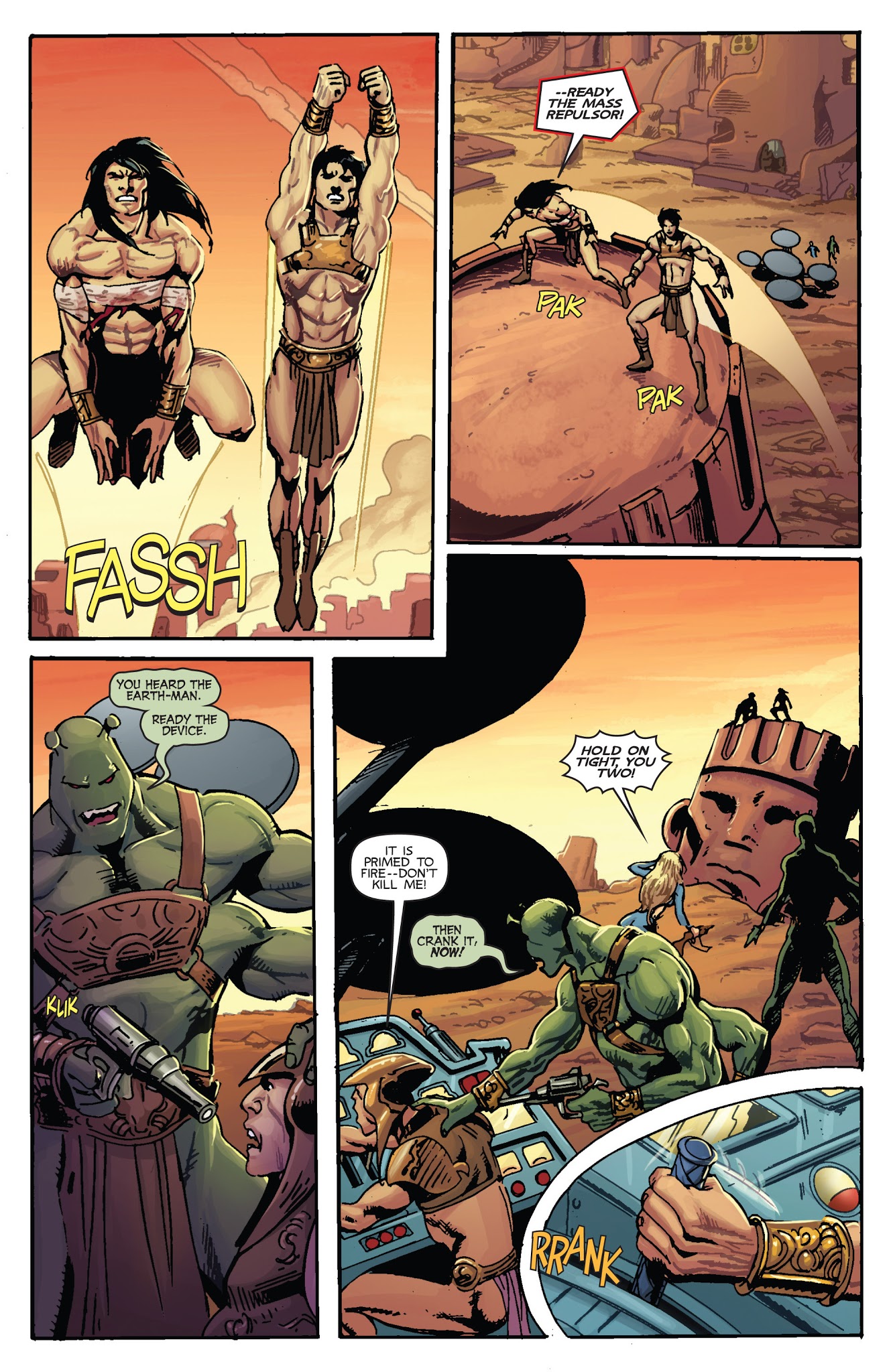 Read online Lords Of Mars comic -  Issue #6 - 12