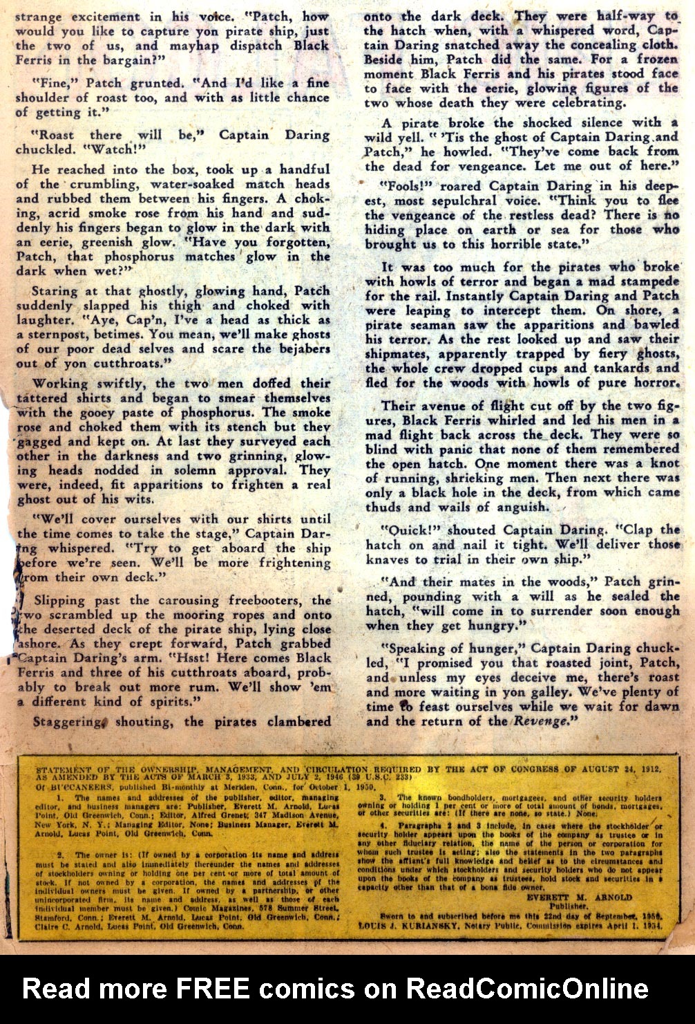 Read online Buccaneers comic -  Issue #26 - 35