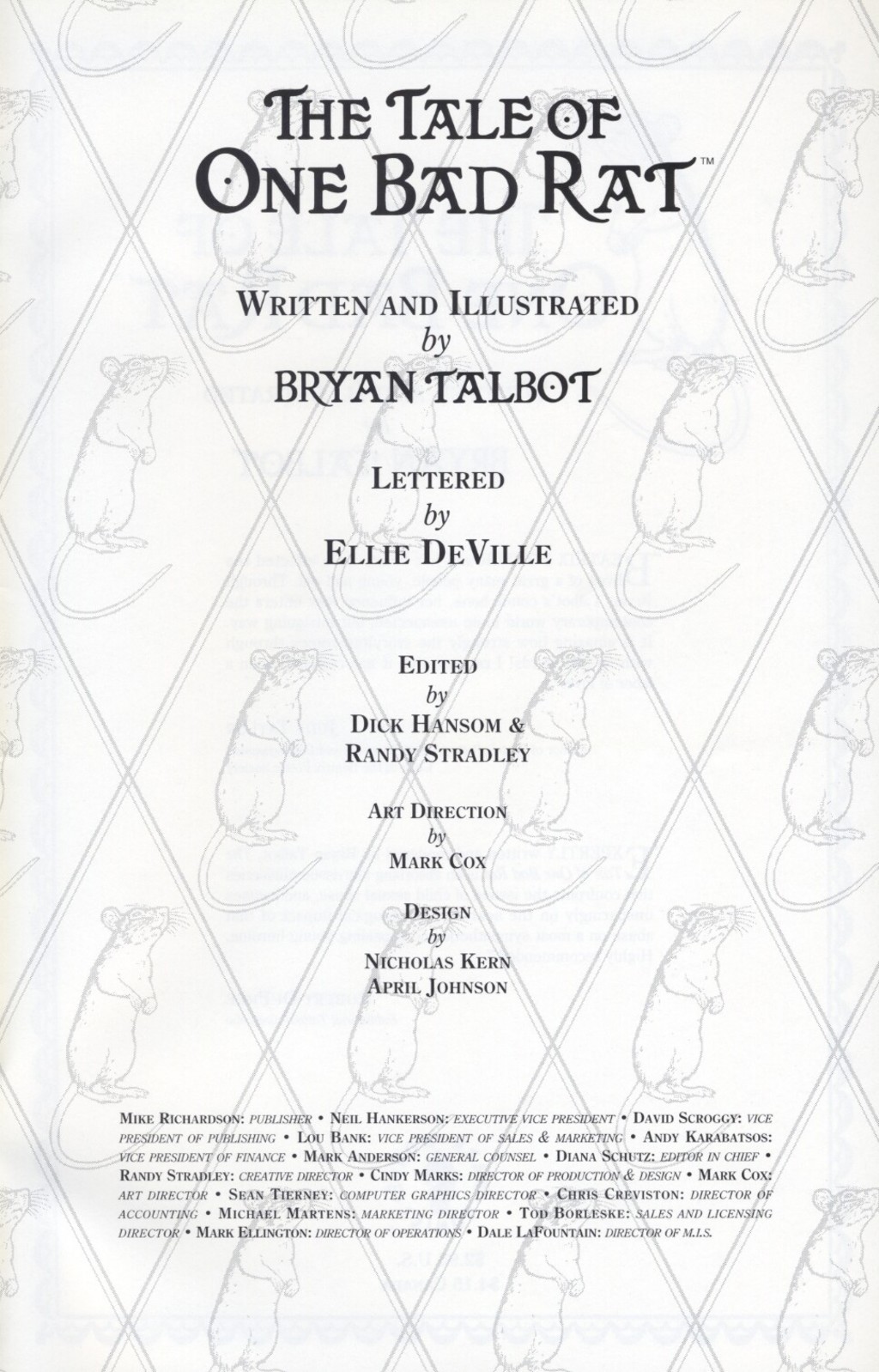Read online The Tale of One Bad Rat comic -  Issue #4 - 35