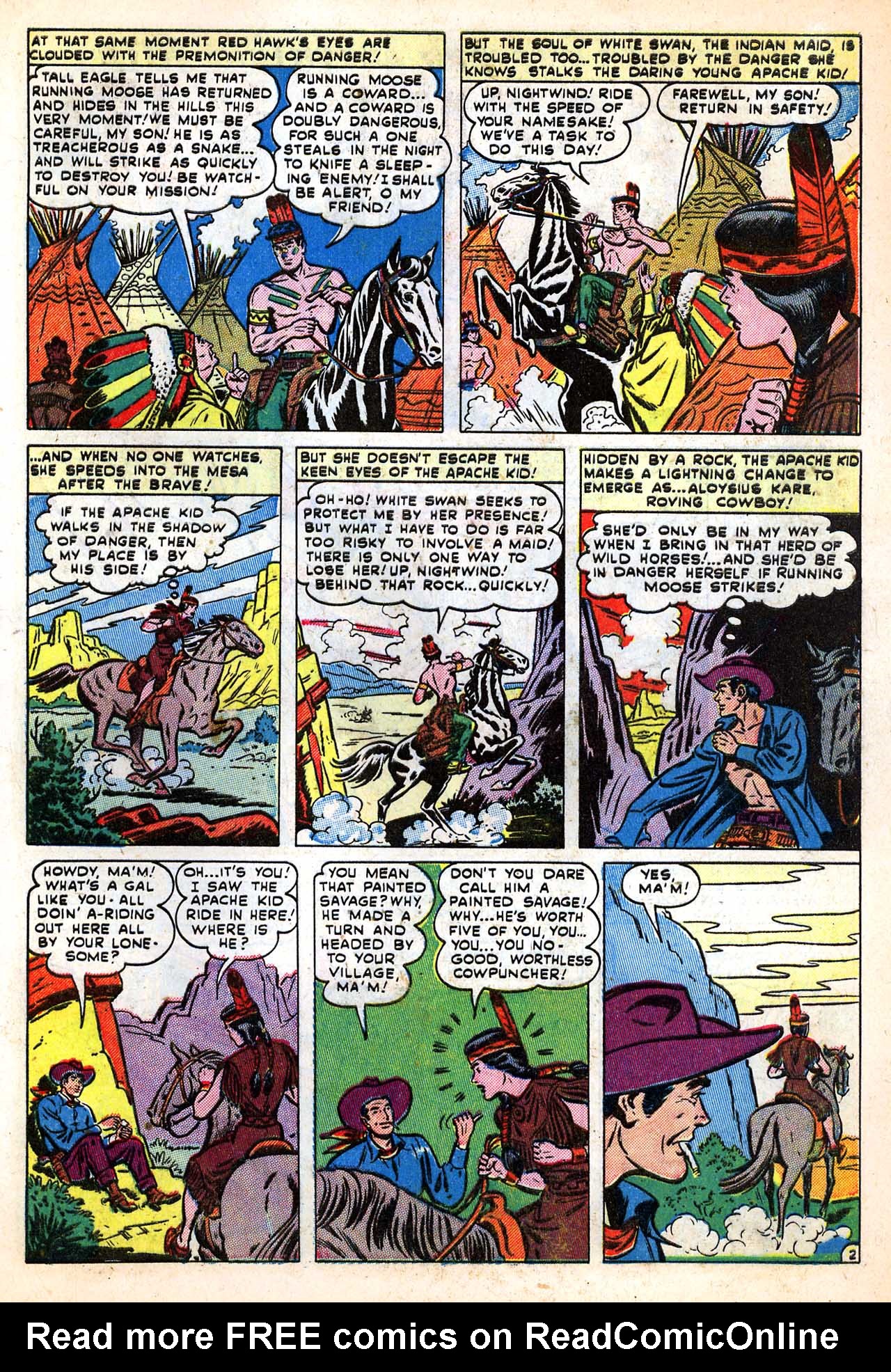 Read online Apache Kid comic -  Issue #5 - 29