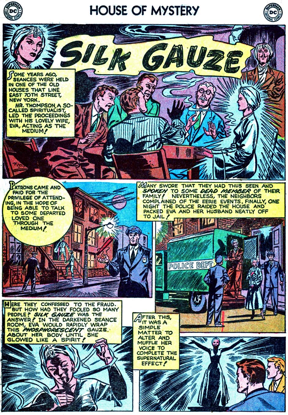 Read online House of Mystery (1951) comic -  Issue #13 - 18