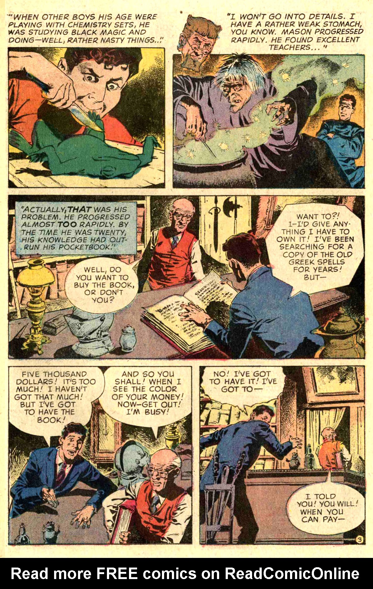 Read online House of Mystery (1951) comic -  Issue #213 - 23